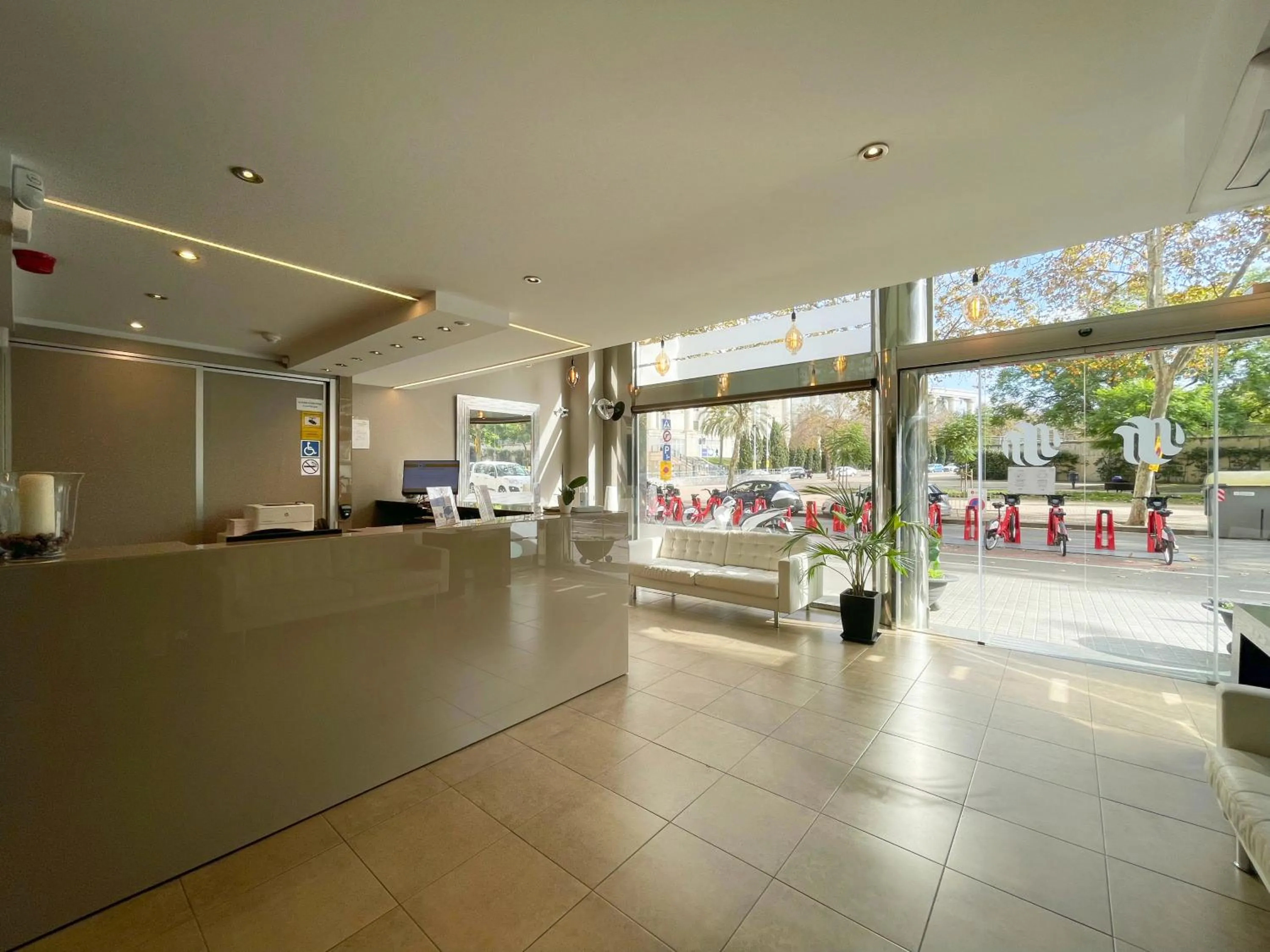 Lobby or reception in SM Hotel Teatre Auditori