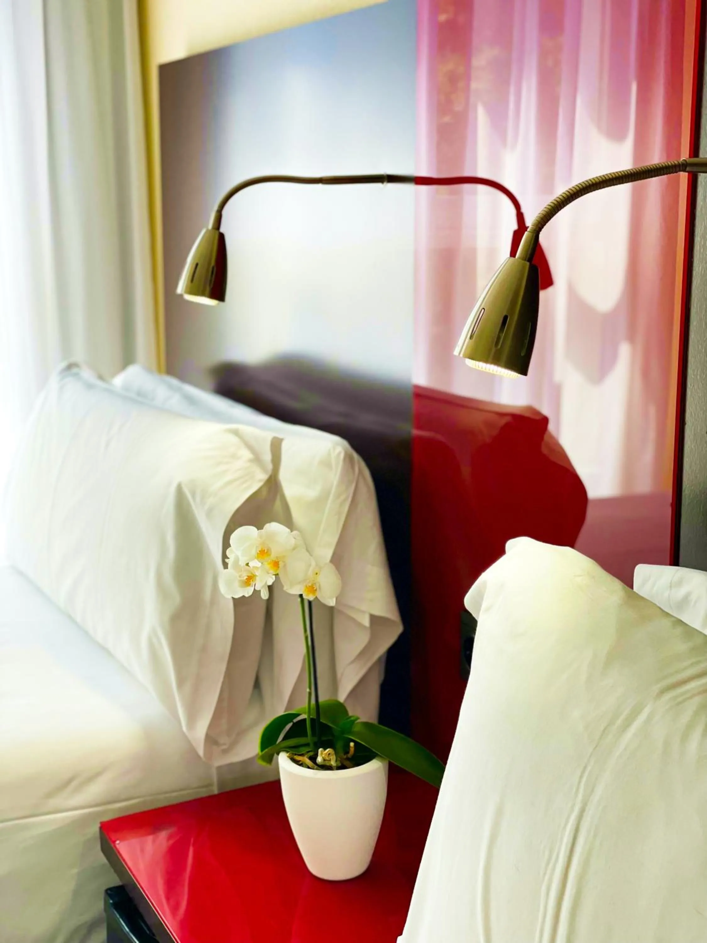 Bedroom, Bed in SM Hotel Teatre Auditori