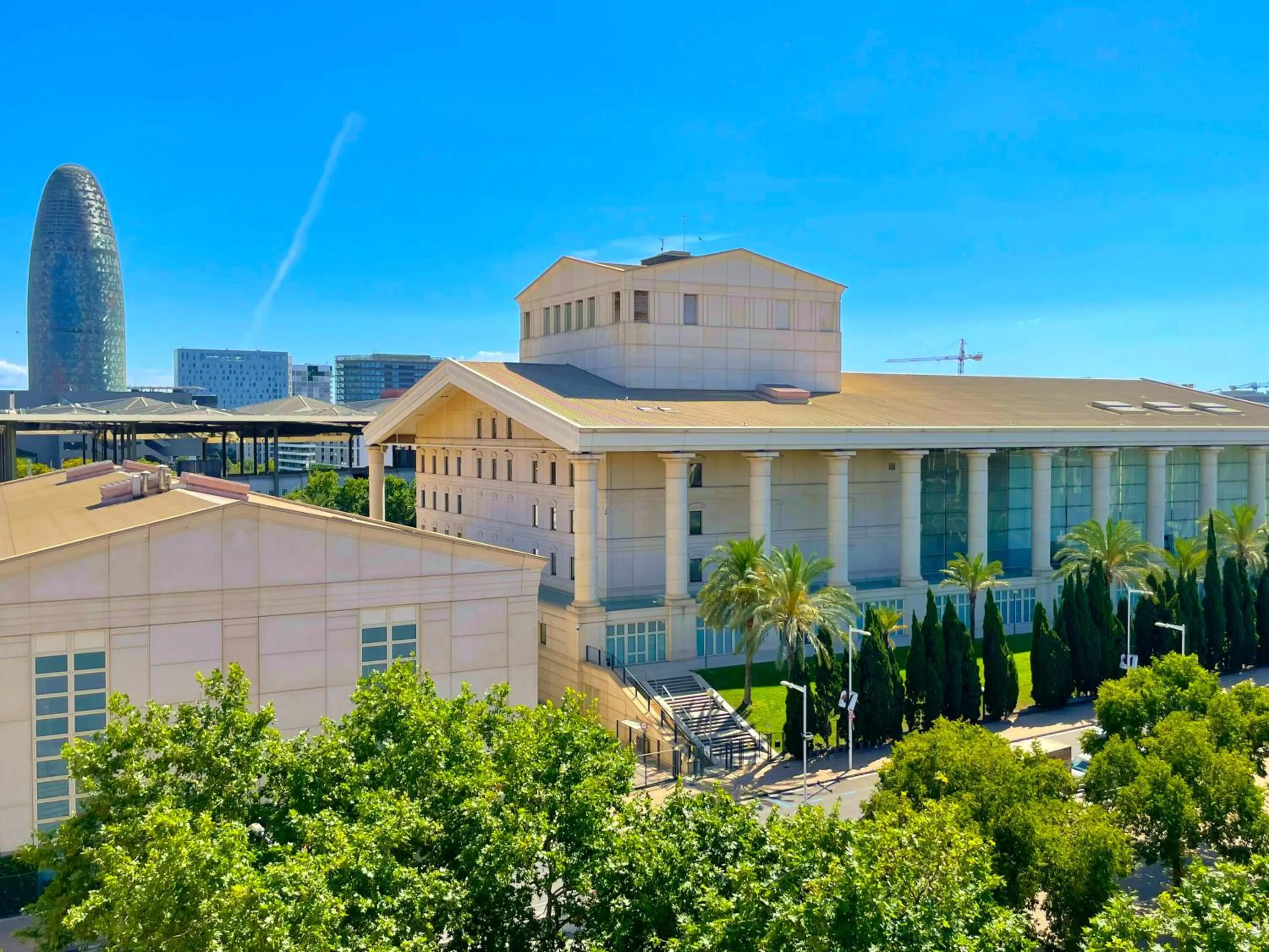 View (from property/room) in SM Hotel Teatre Auditori