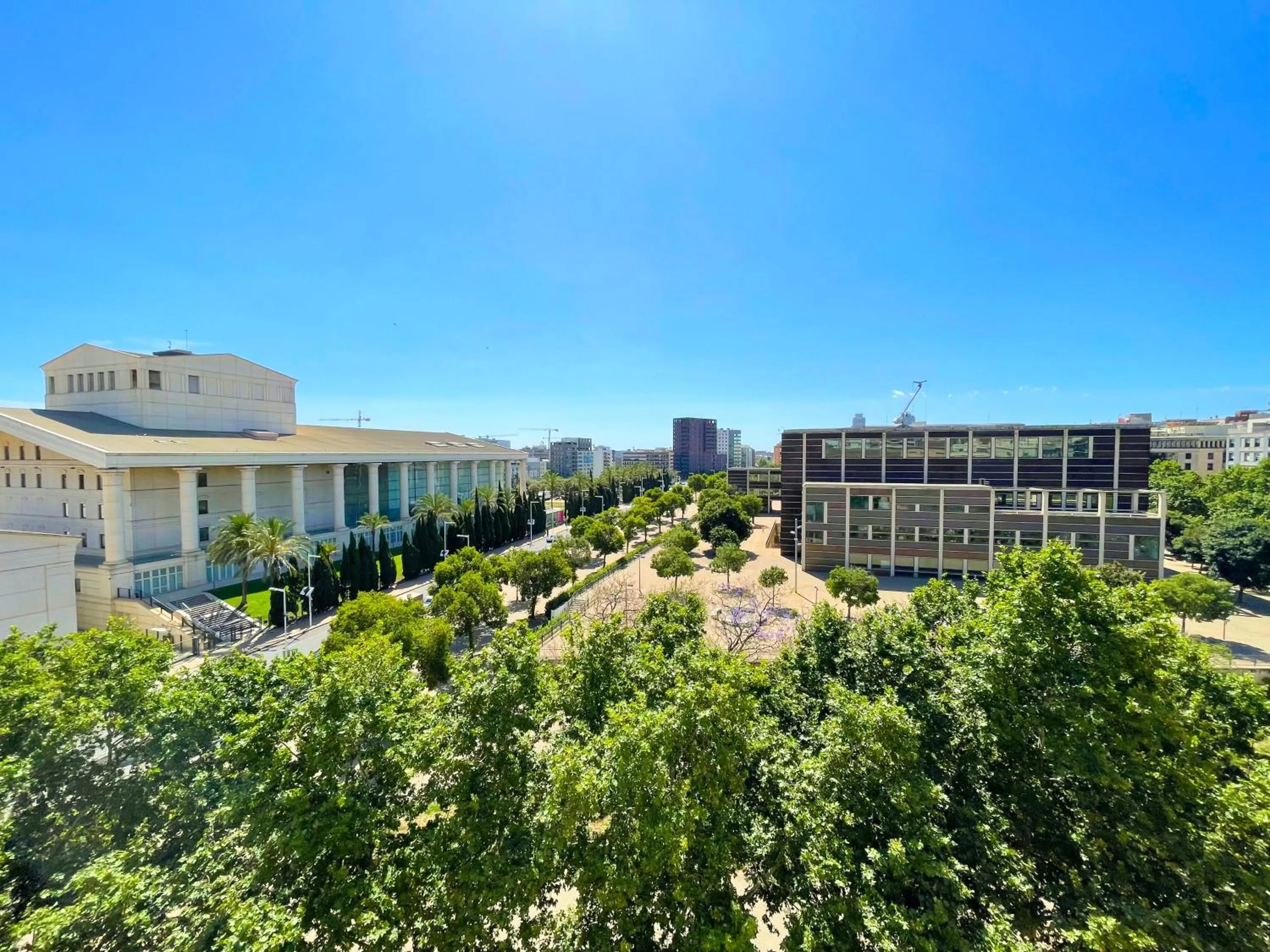 View (from property/room) in SM Hotel Teatre Auditori