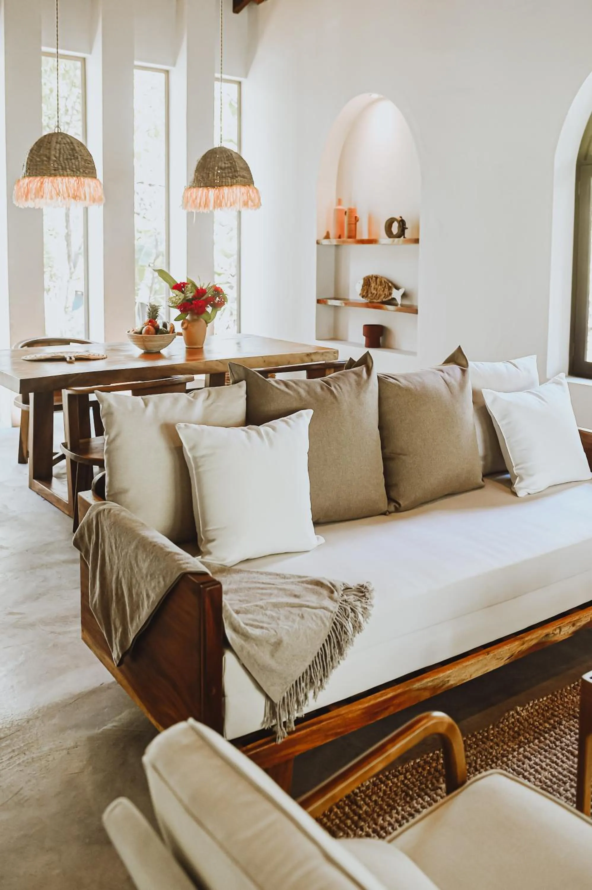 Living room in Villa Coco