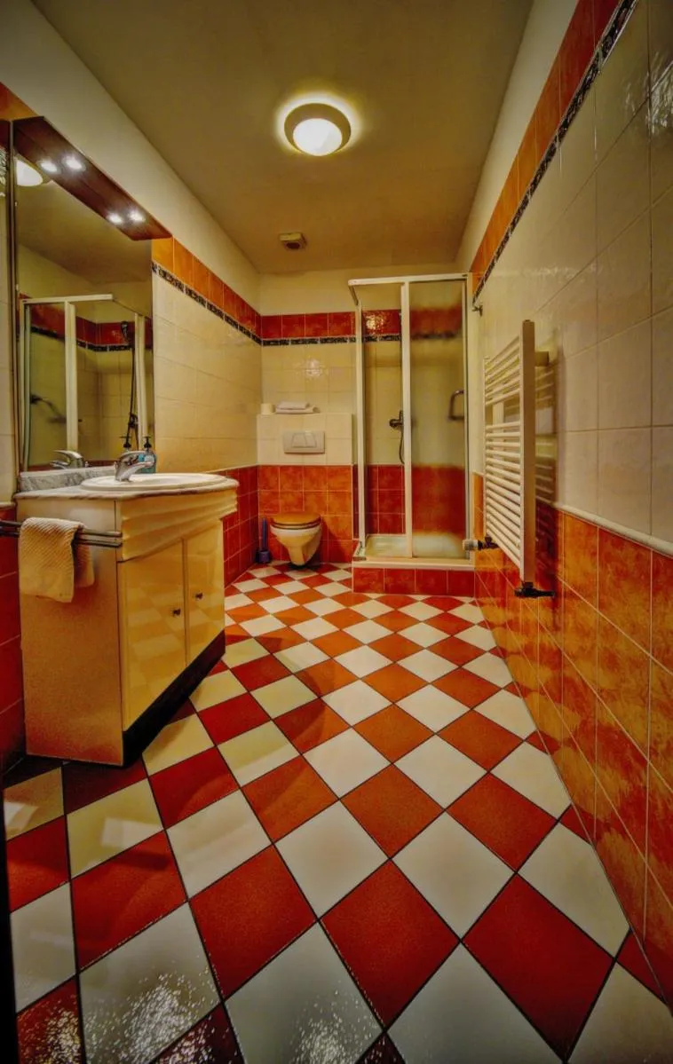 Bathroom in Motel U Krbu