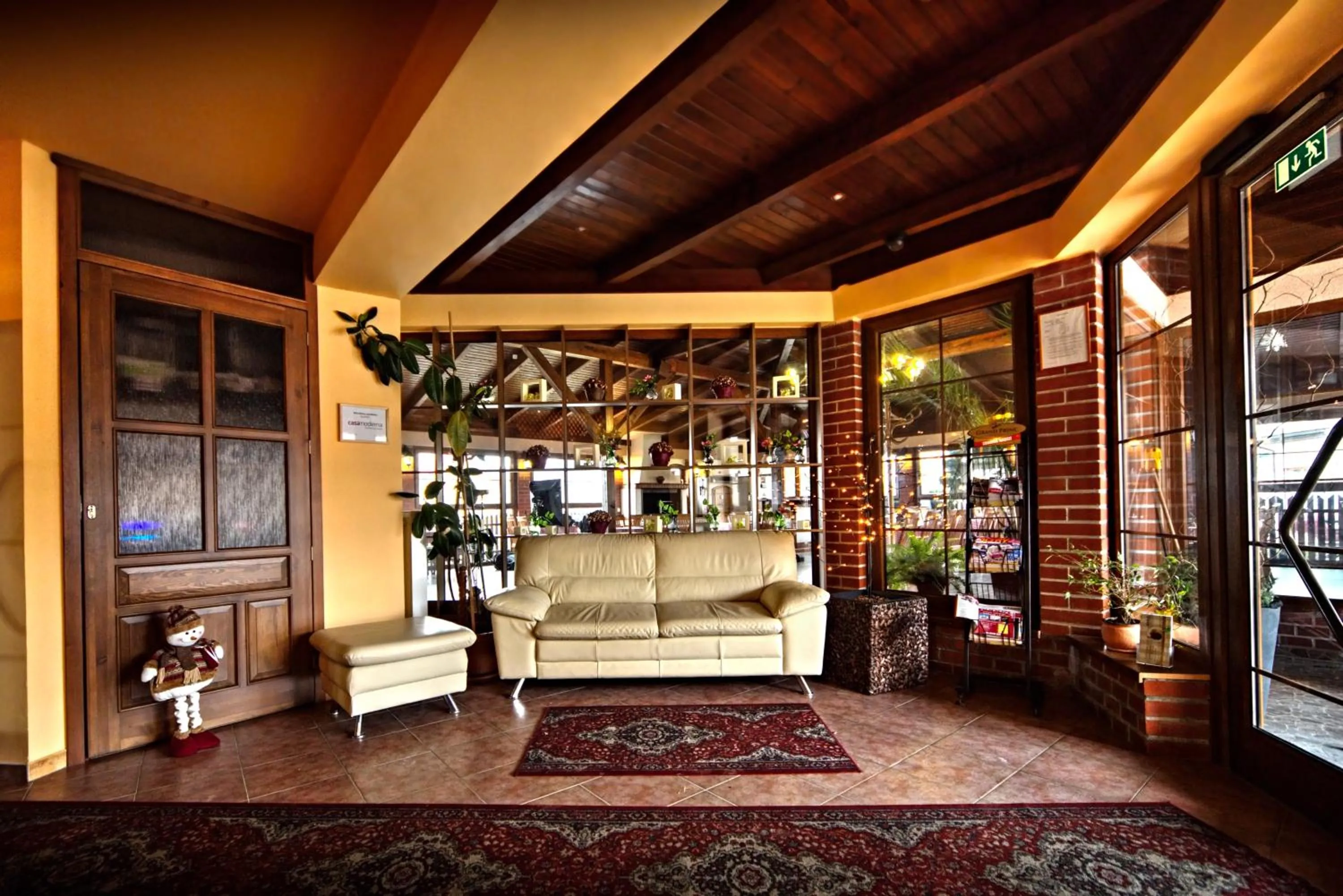 Lobby or reception in Motel U Krbu