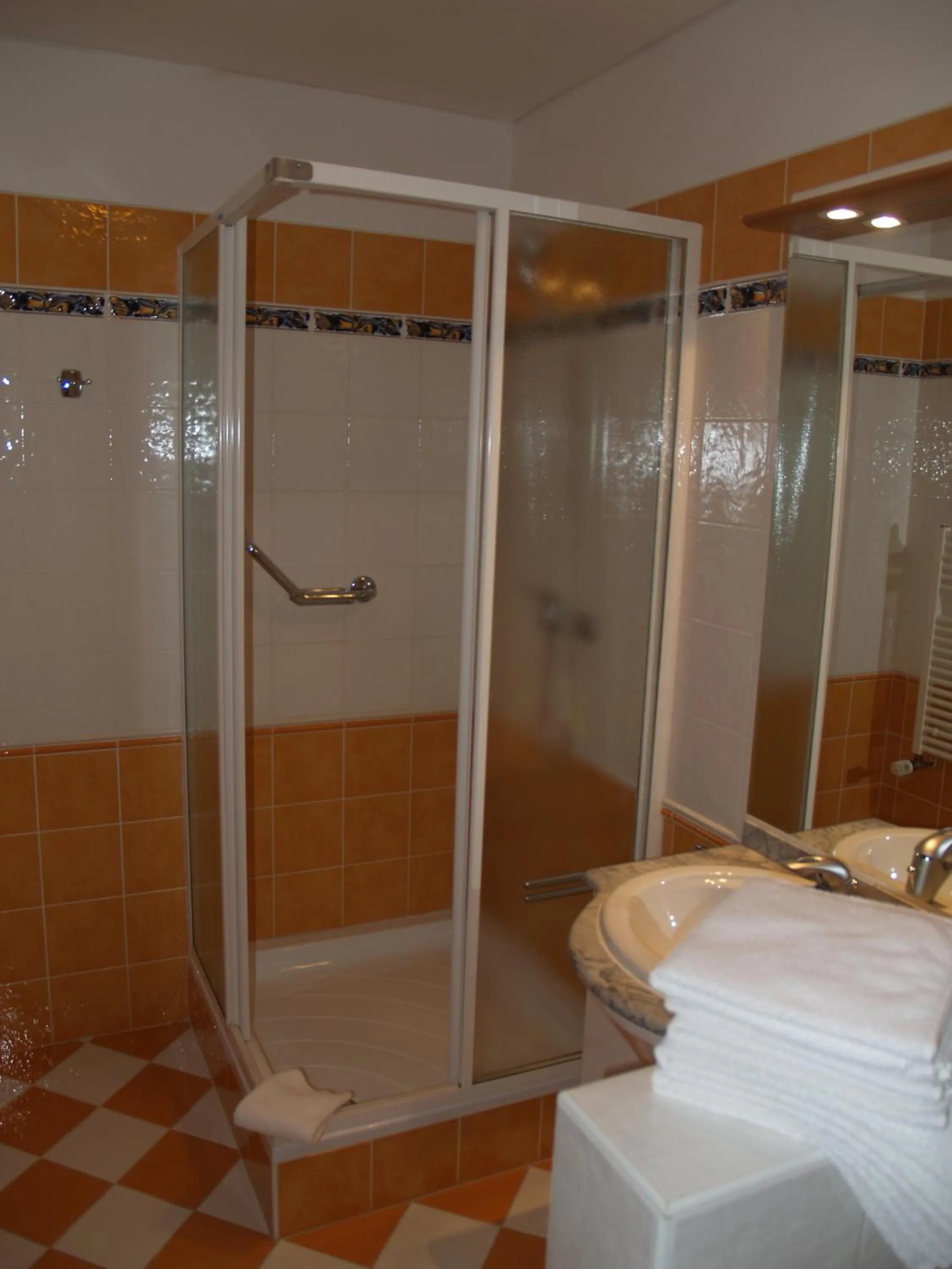 Shower in Motel U Krbu