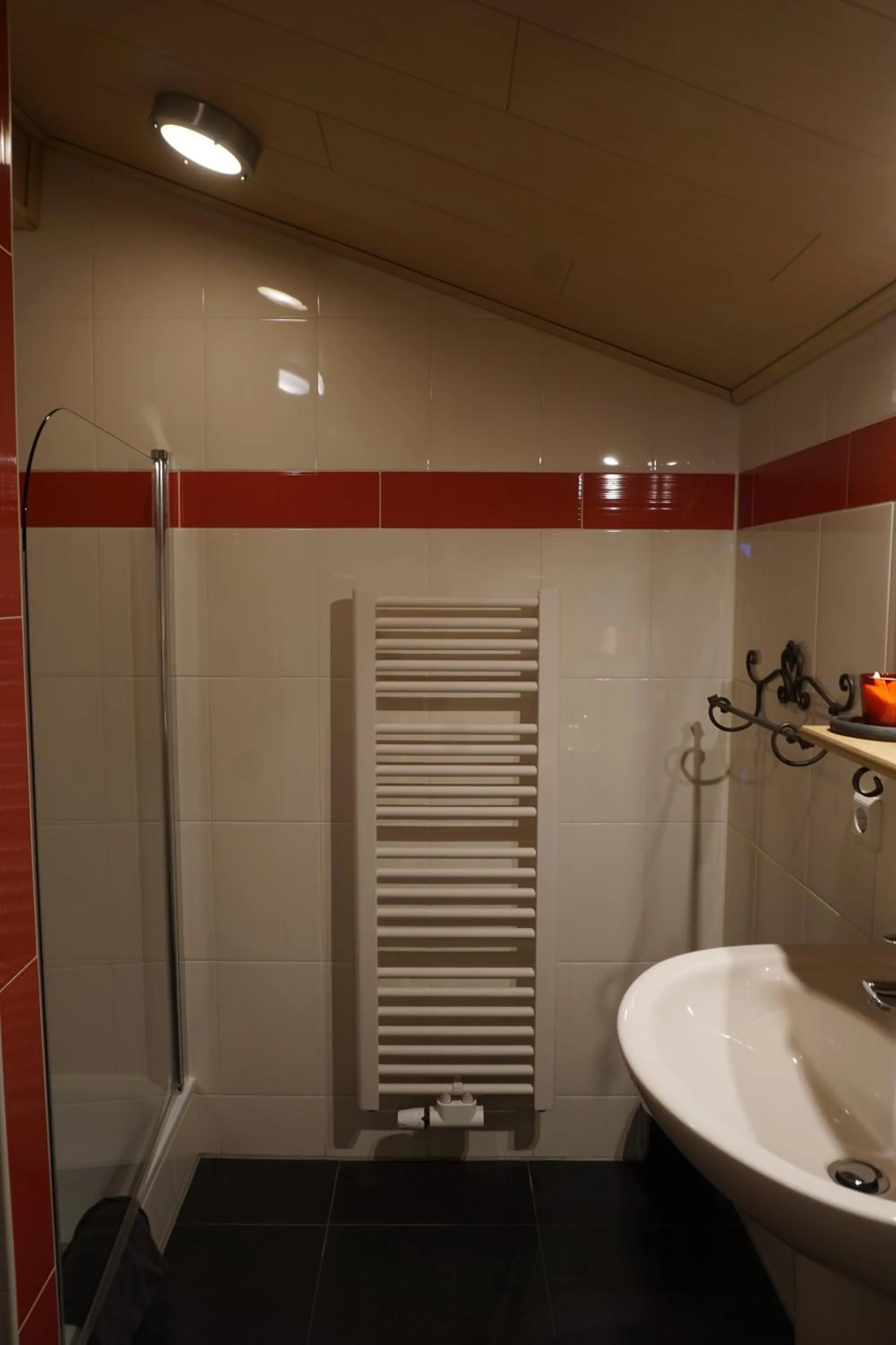 Shower in Hotel Groote Engel