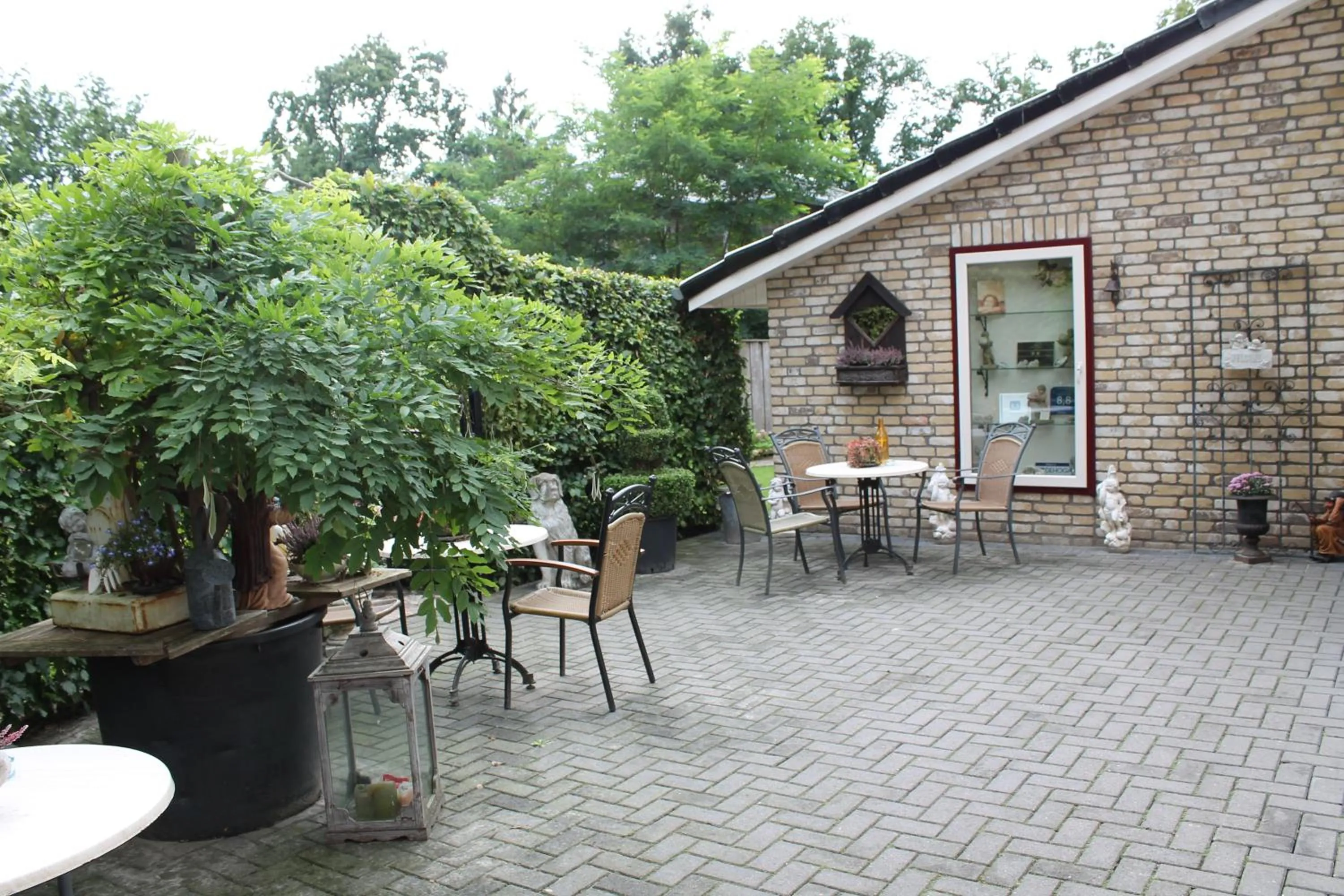 Patio in Hotel Groote Engel