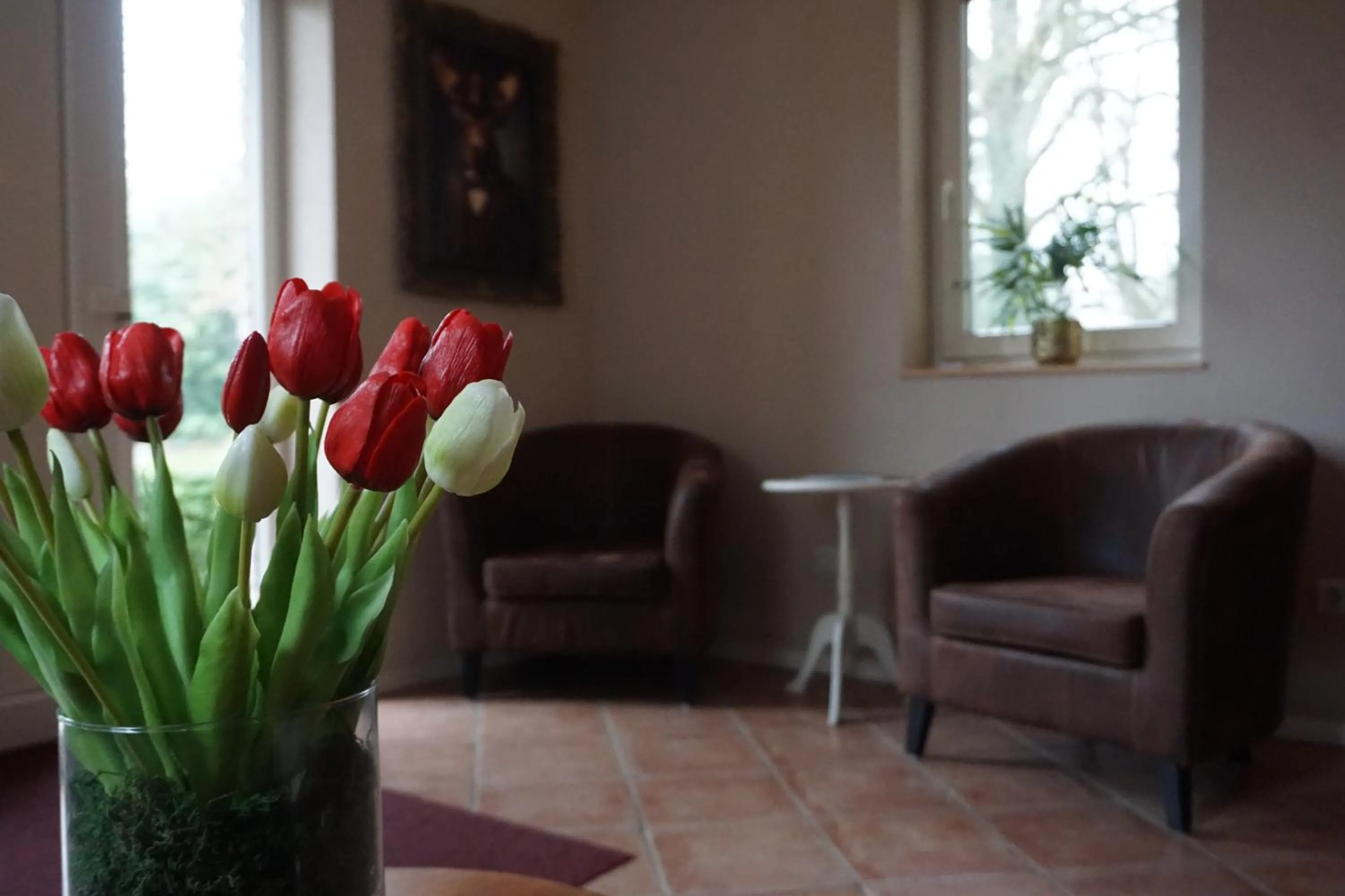 Lobby or reception in Hotel Groote Engel