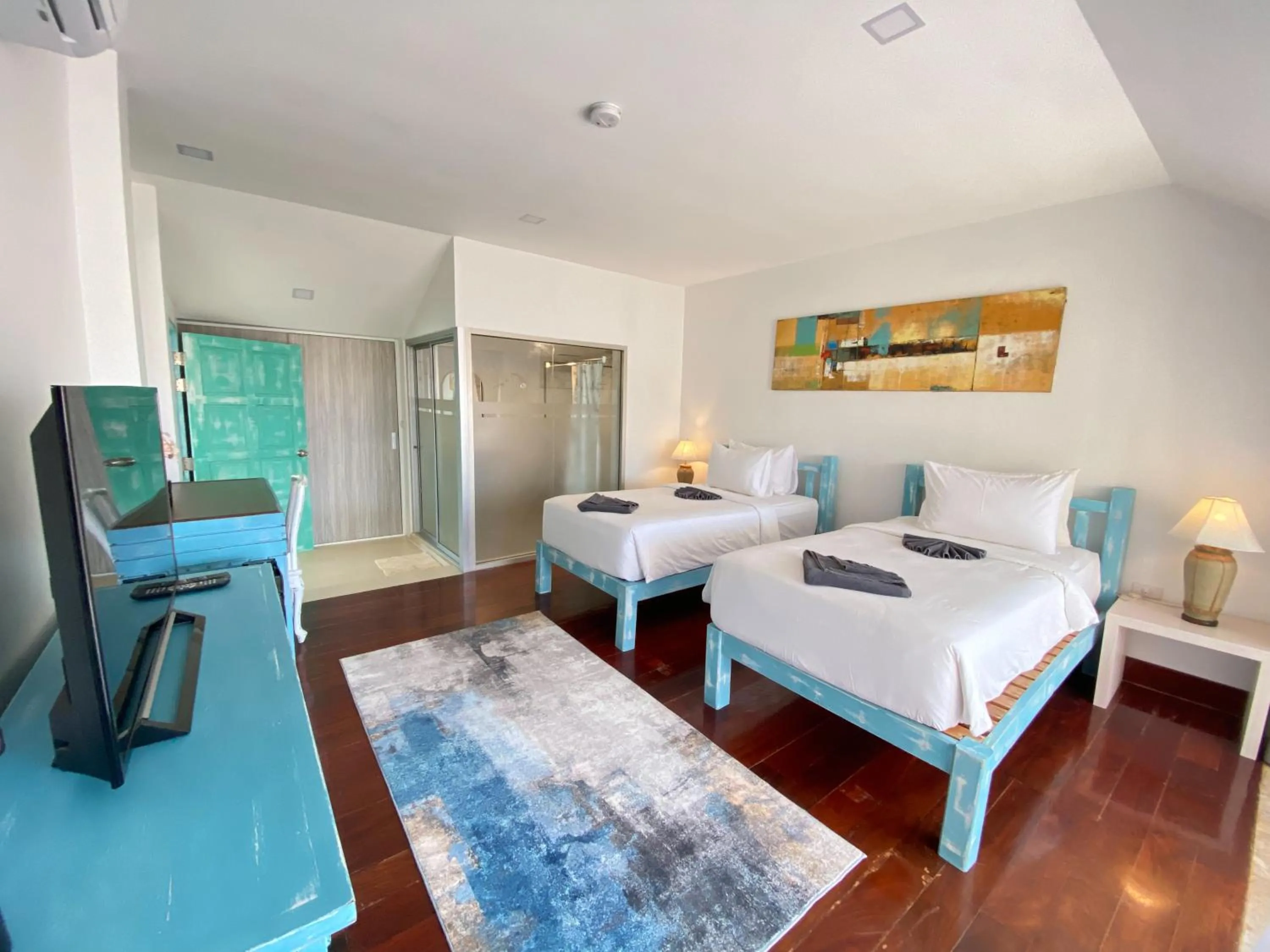 Bedroom, Bed in Baan Ban Dalay