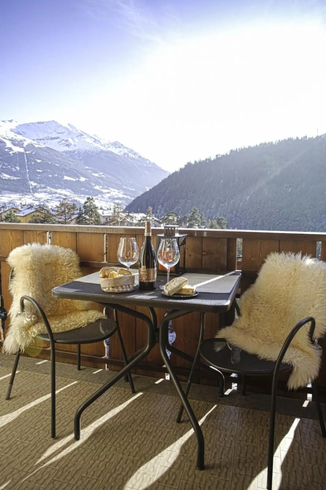 Balcony/Terrace in Holiday House Erika