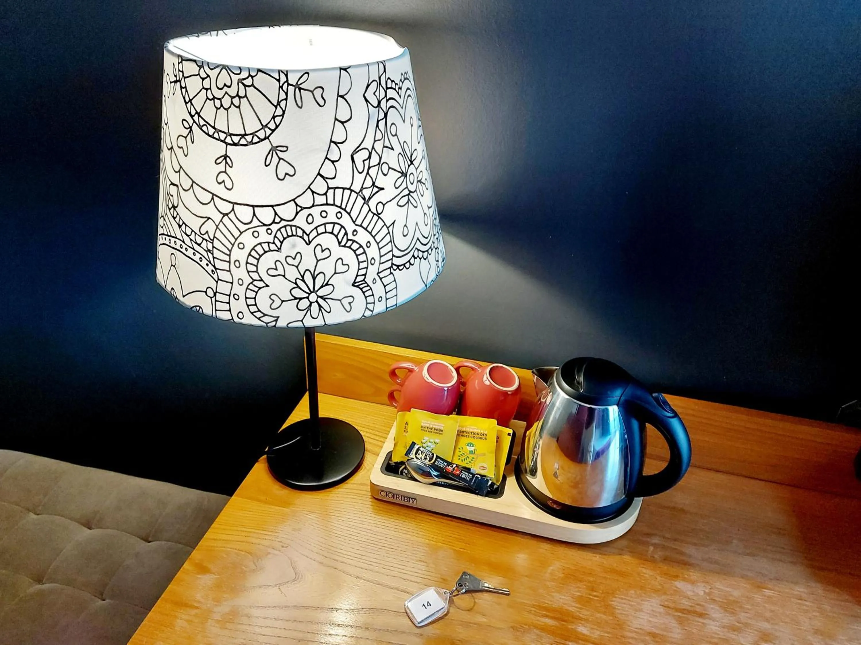 Coffee/tea facilities in Hotel Mondial