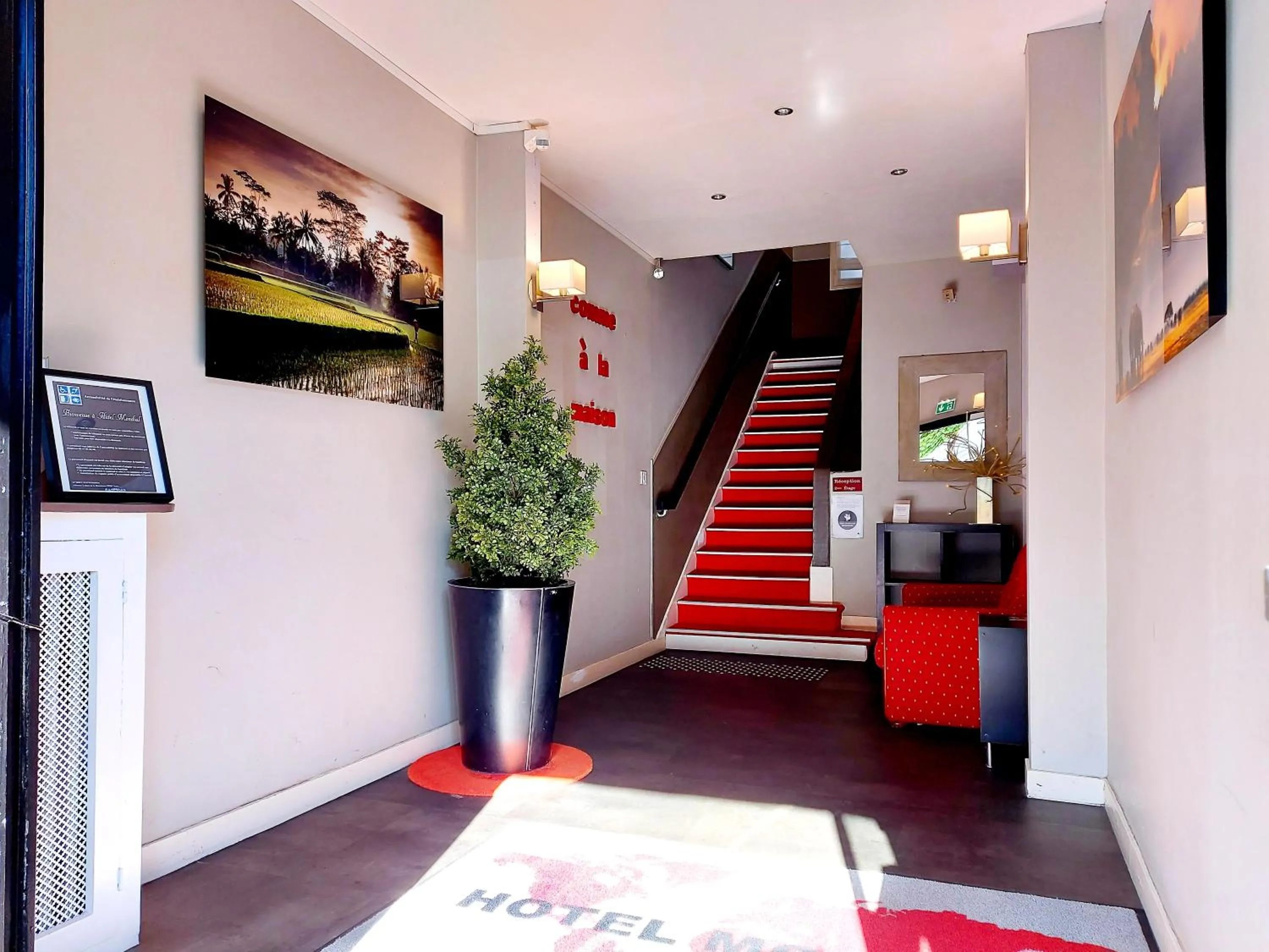 Lobby or reception in Hotel Mondial