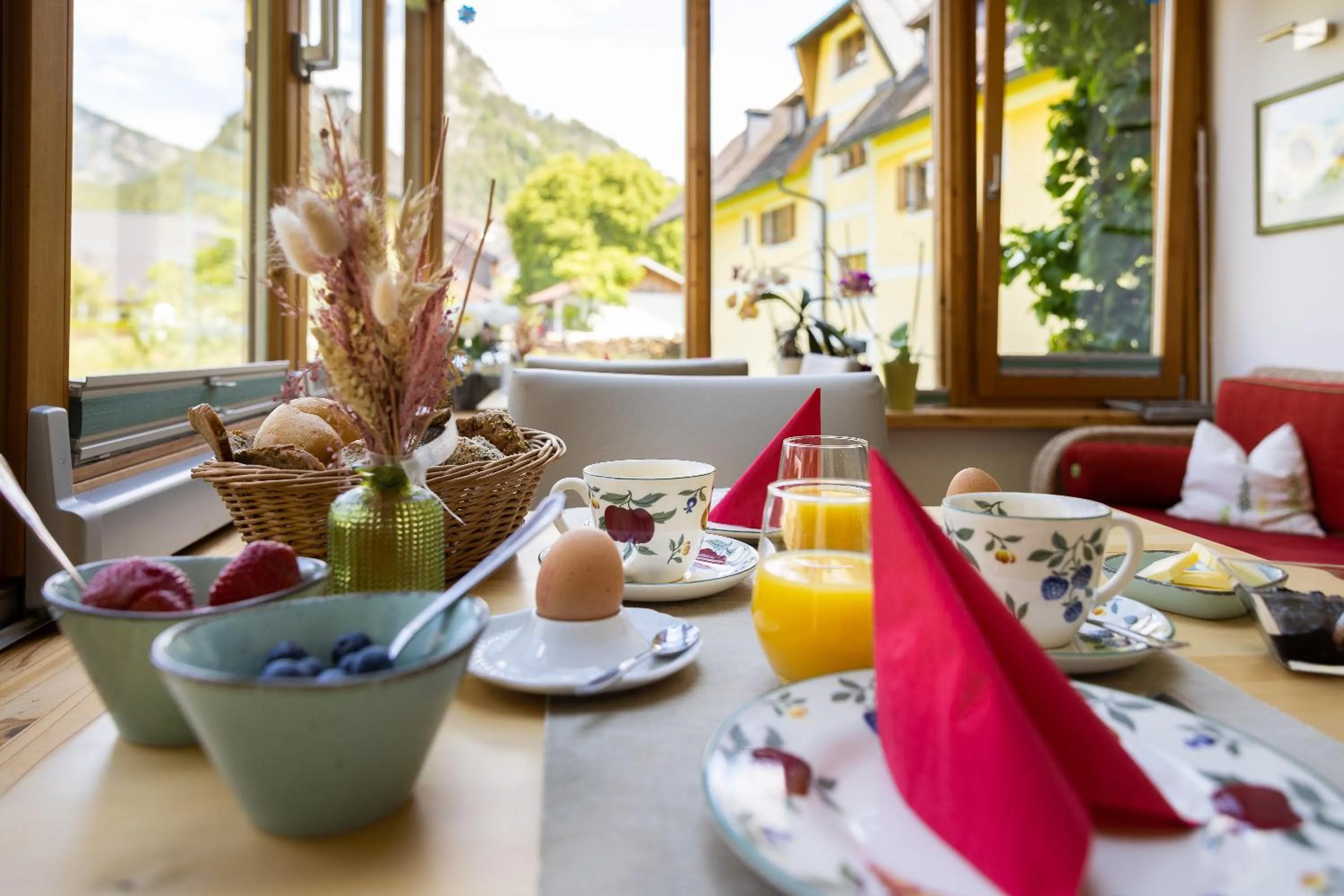 Breakfast in Pension Antonia