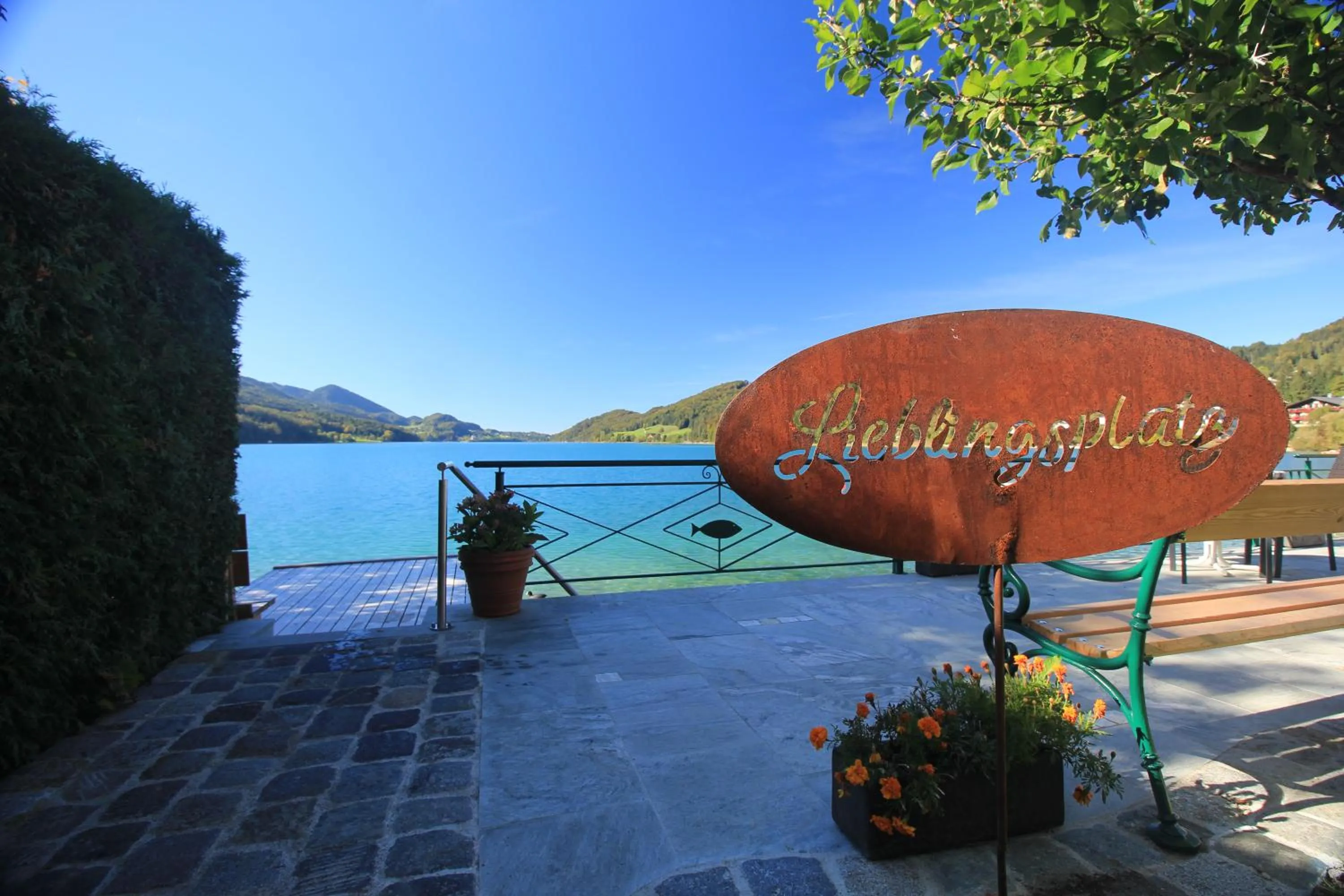 Garden in Pension Antonia