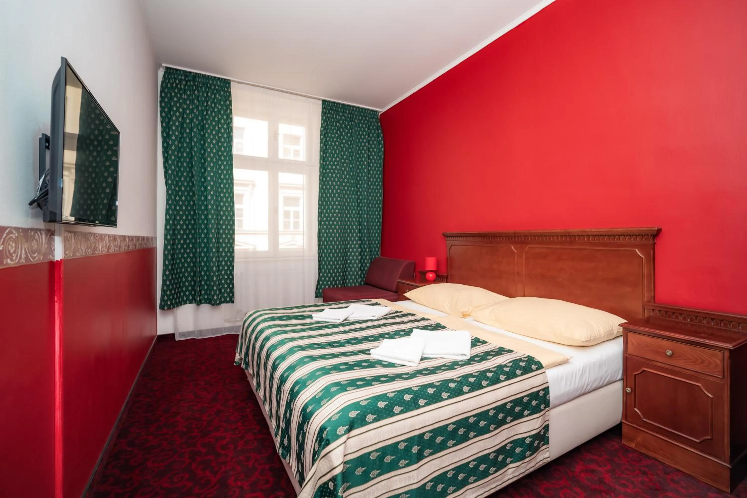 Bed in Hotel Czechia