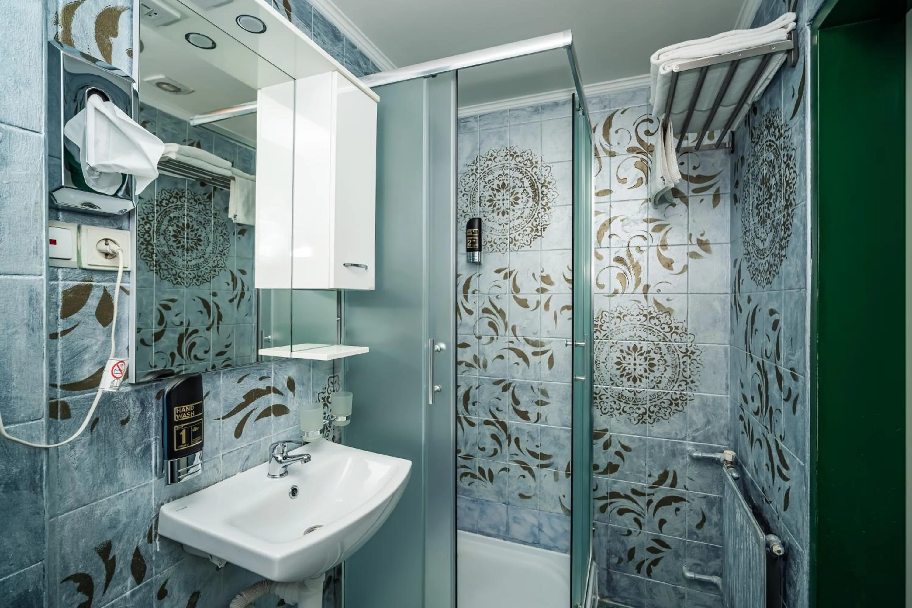 Shower in Hotel Czechia