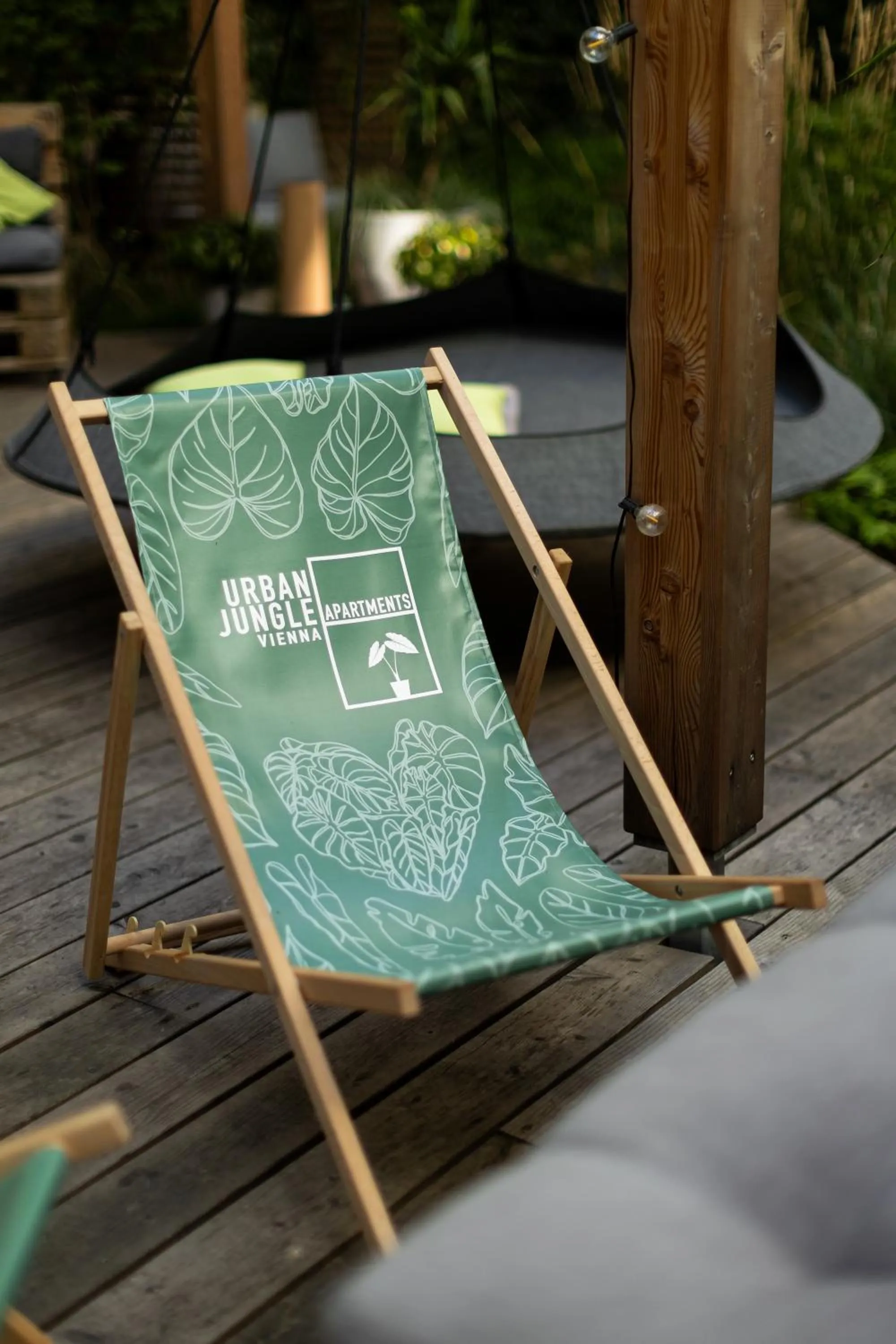 Patio in Urban Jungle Apartments