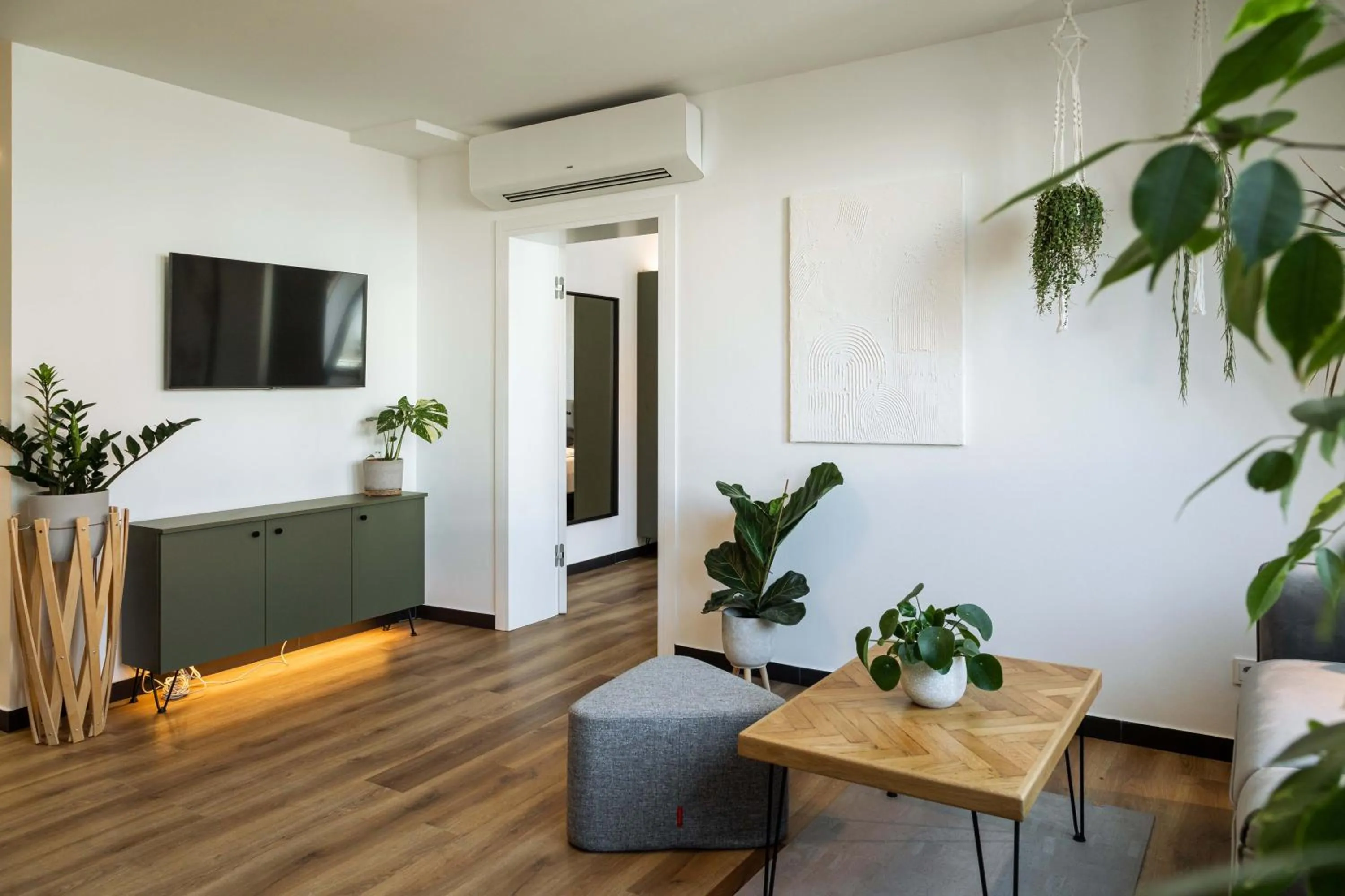 TV and multimedia in Urban Jungle Apartments