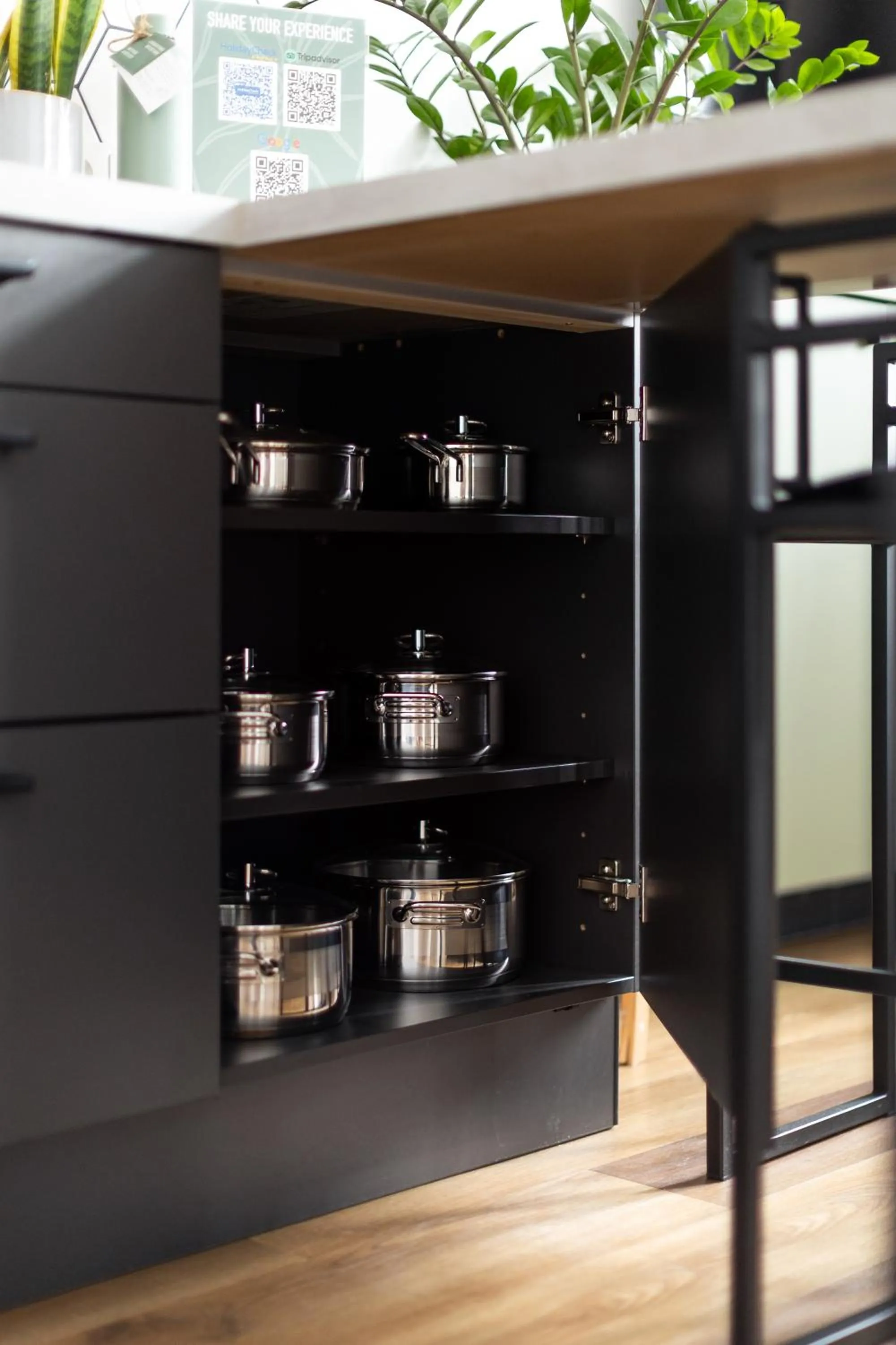 kitchen in Urban Jungle Apartments