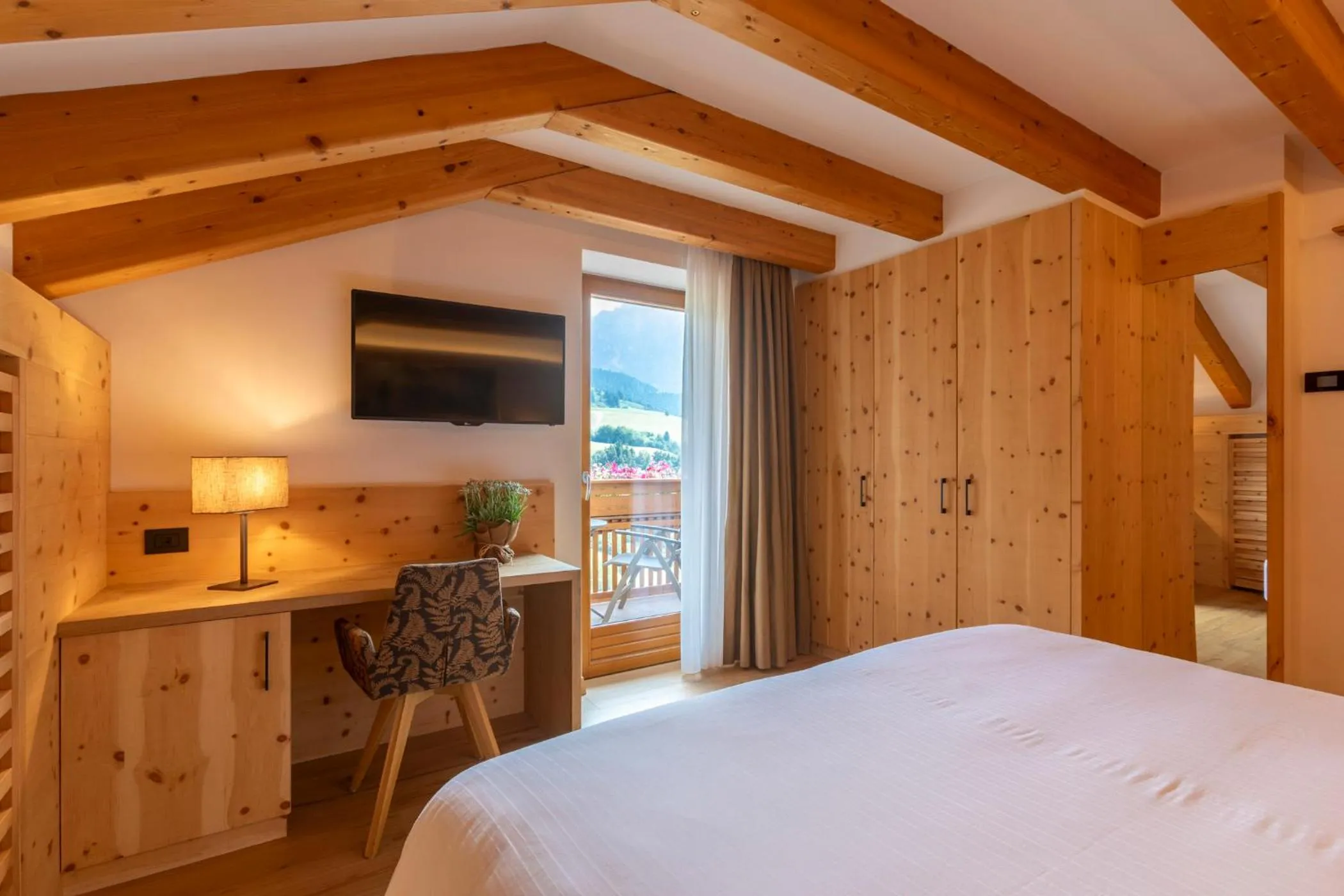 Bed in Hotel Lagorai Resort & Spa