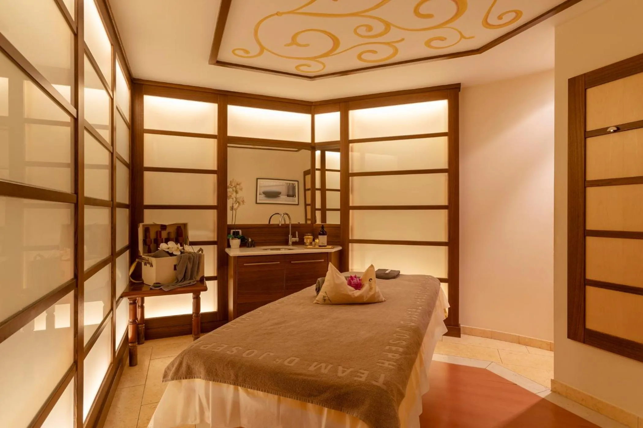 Bed in Hotel Lagorai Resort & Spa