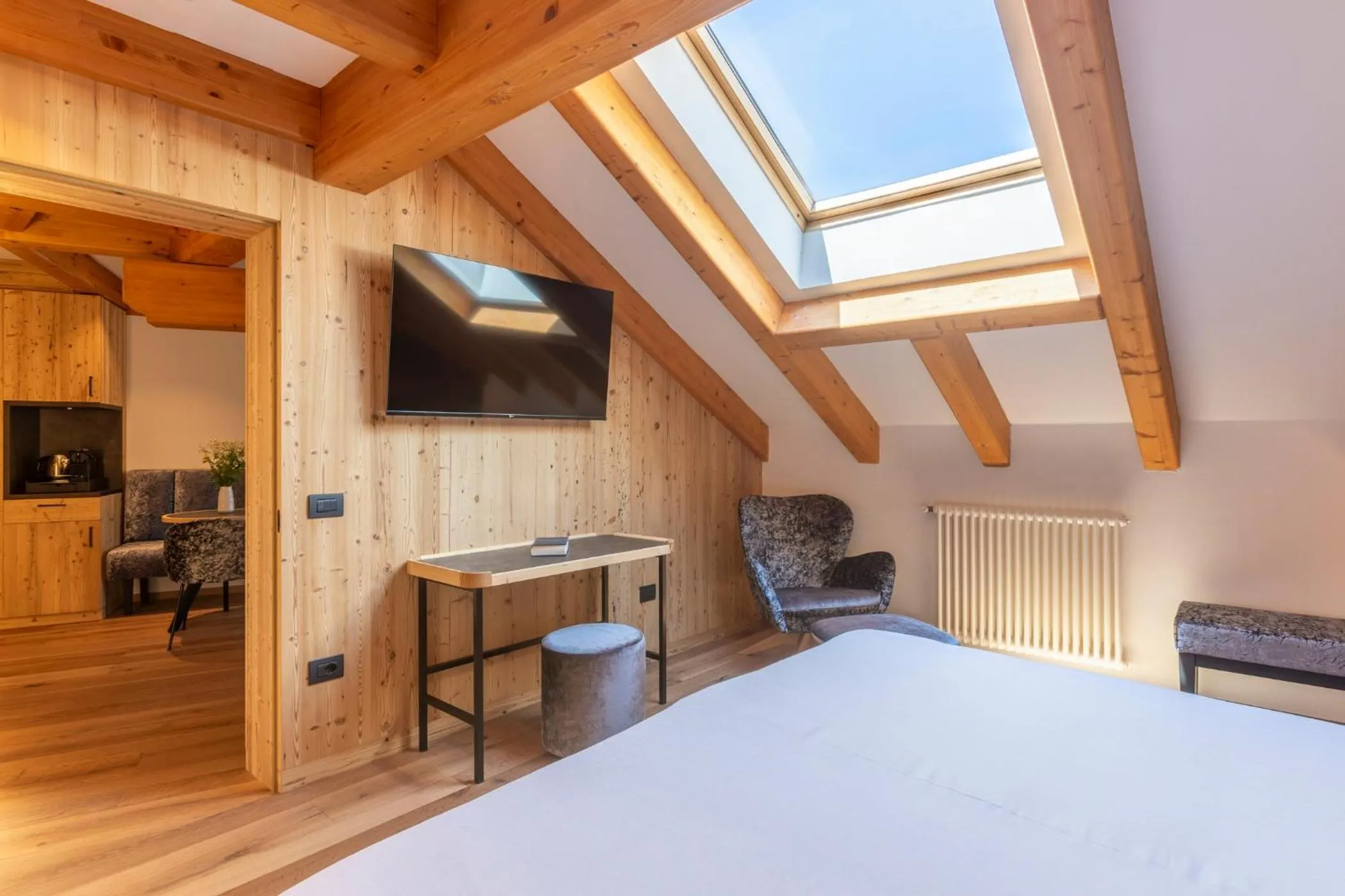 Bed in Hotel Lagorai Resort & Spa