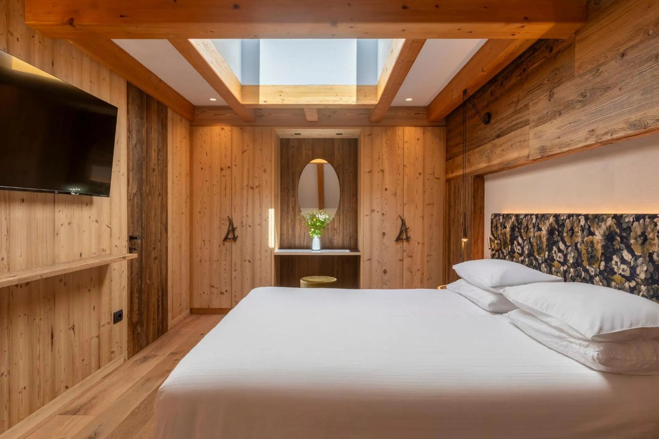 Bed in Hotel Lagorai Resort & Spa