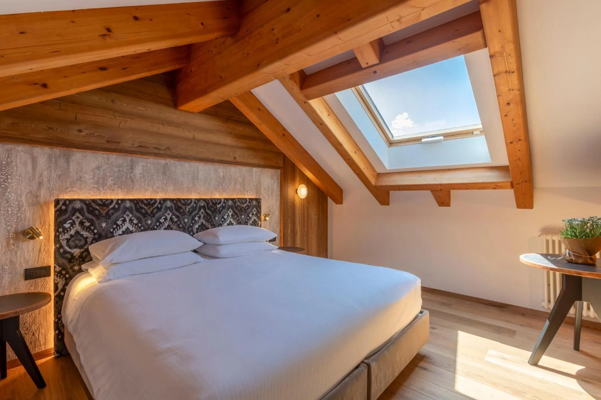 Bed in Hotel Lagorai Resort & Spa