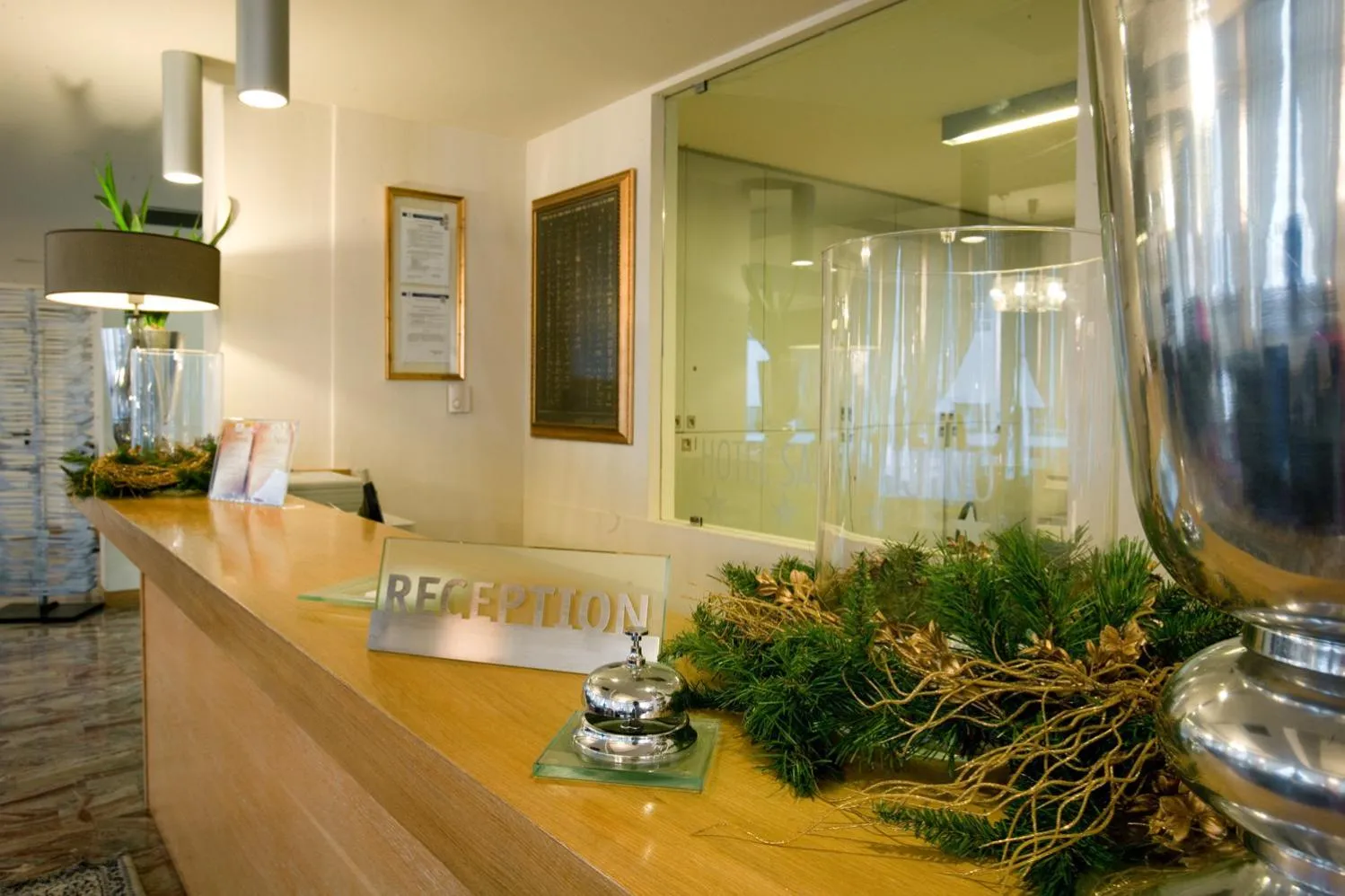 Lobby or reception in Hotel San Martino