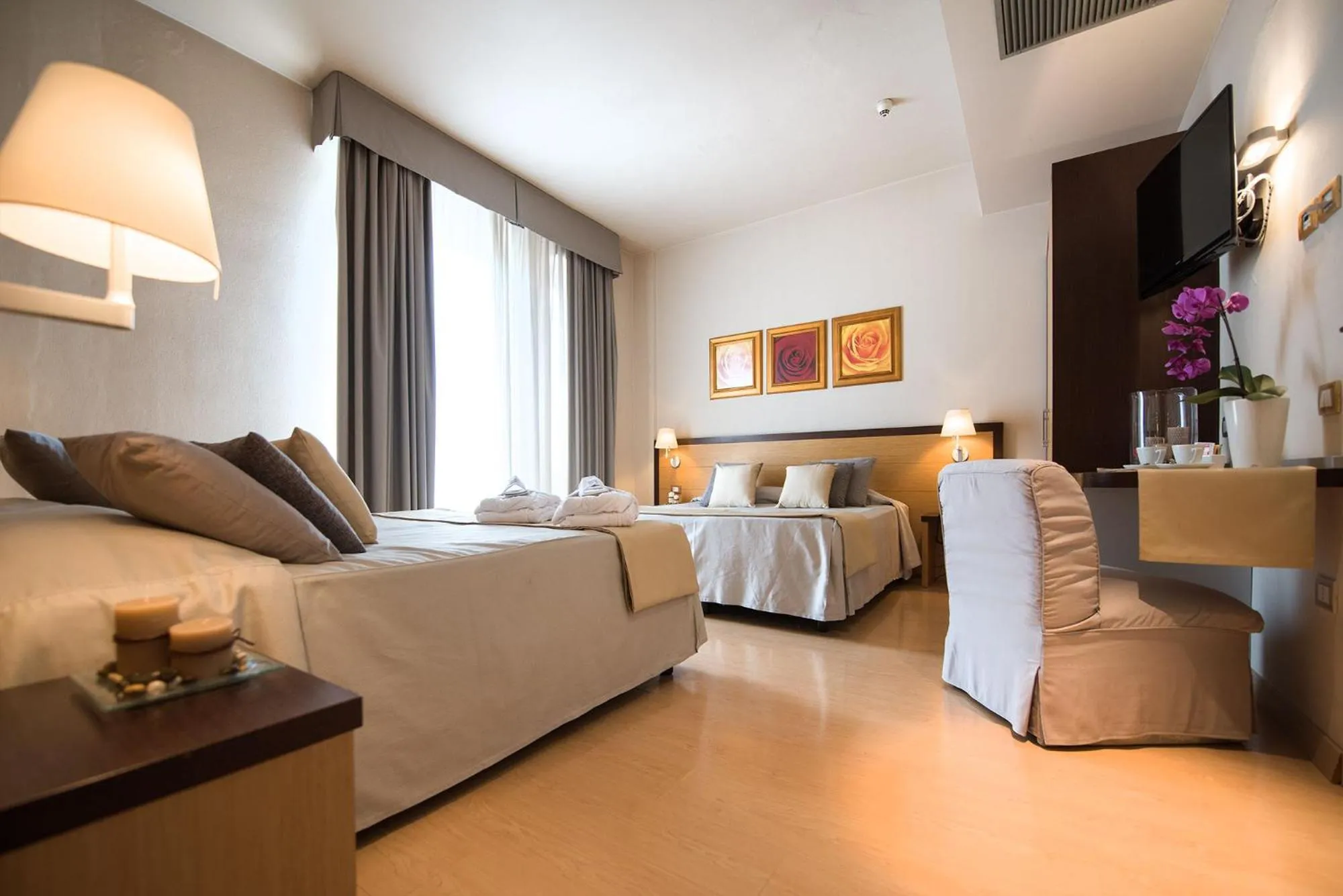 Bed in Hotel San Martino