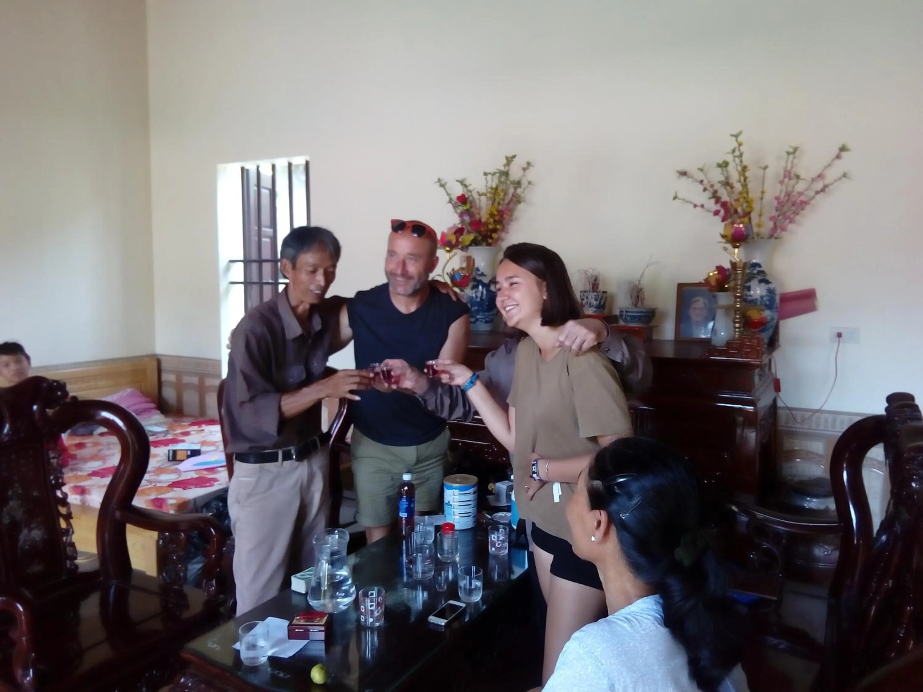 People in Tam Coc Smile Homestay