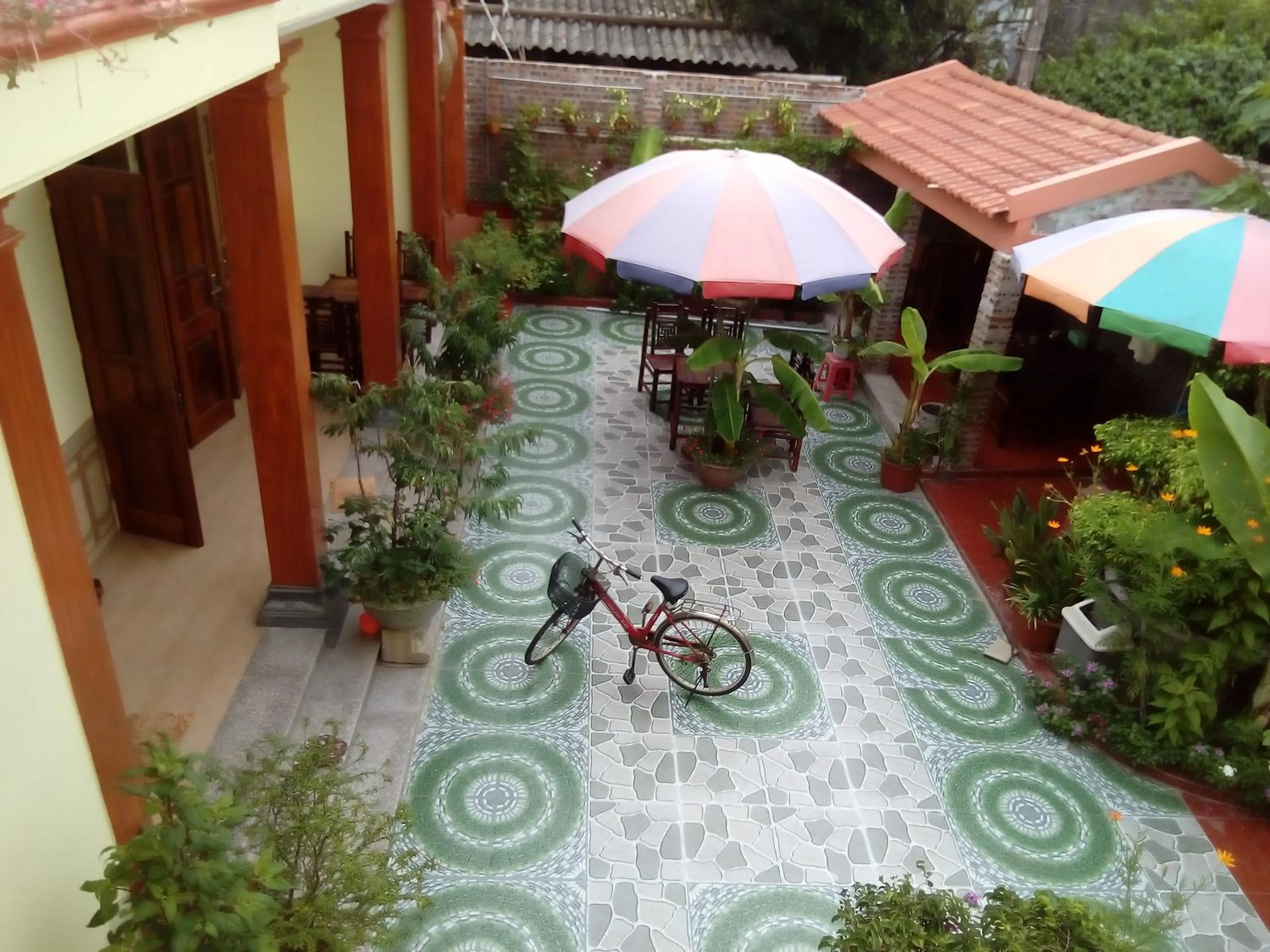 Bird's eye view in Tam Coc Smile Homestay