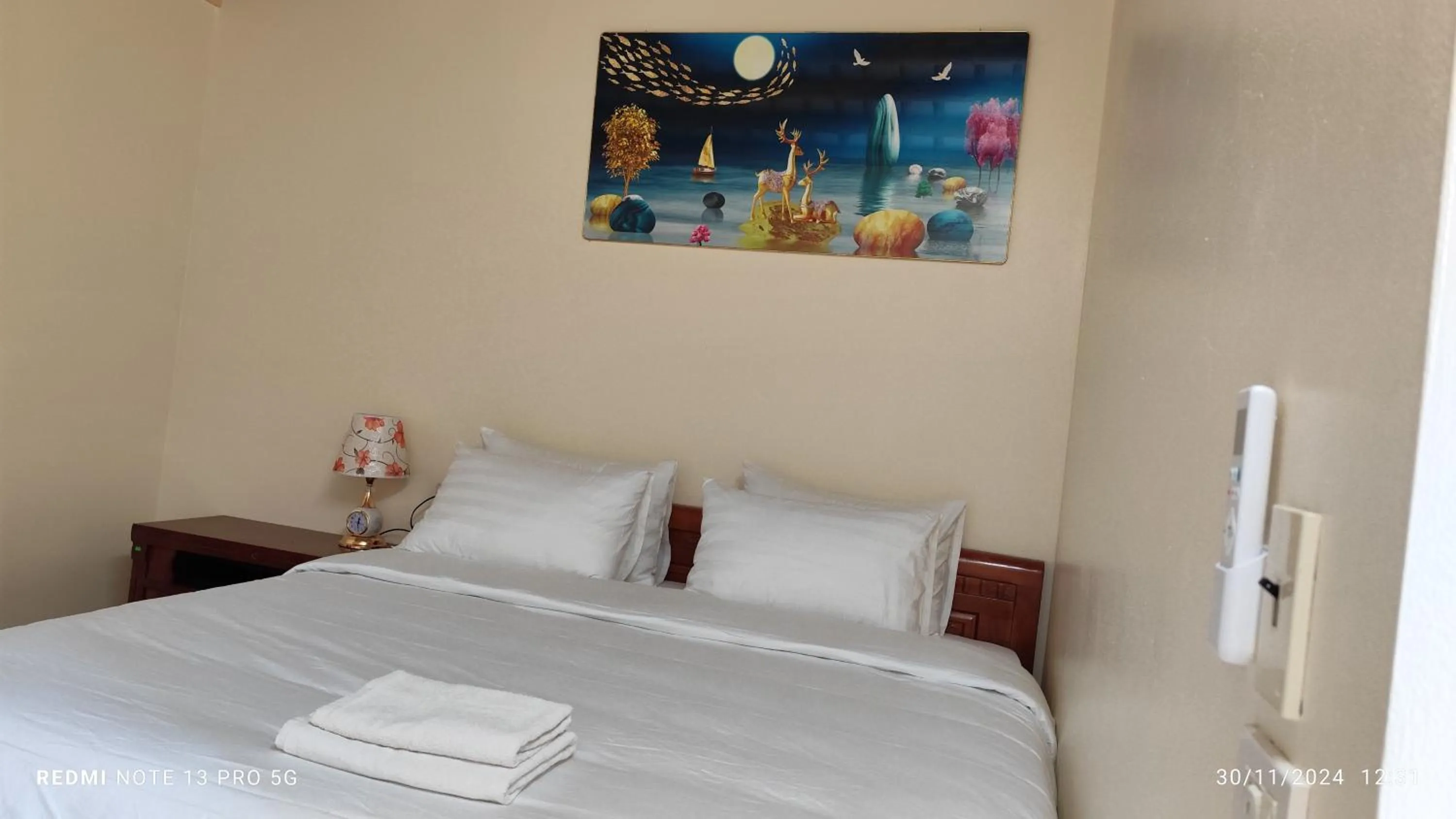 Bed in Tam Coc Smile Homestay