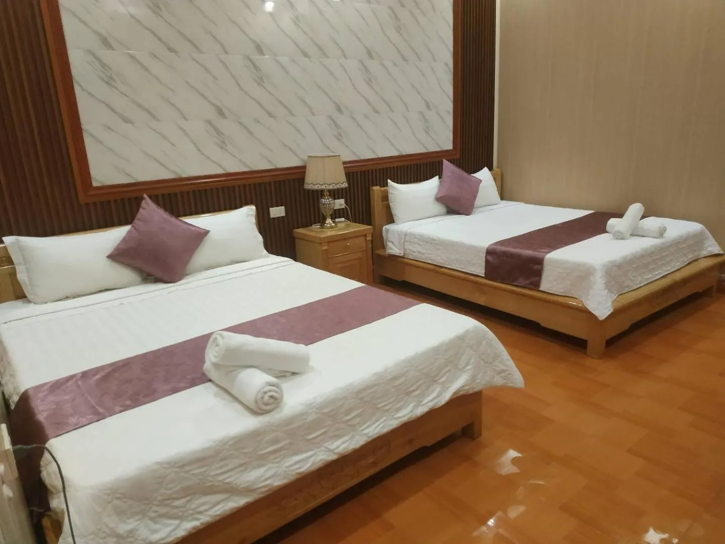 Bed in Tam Coc Smile Homestay