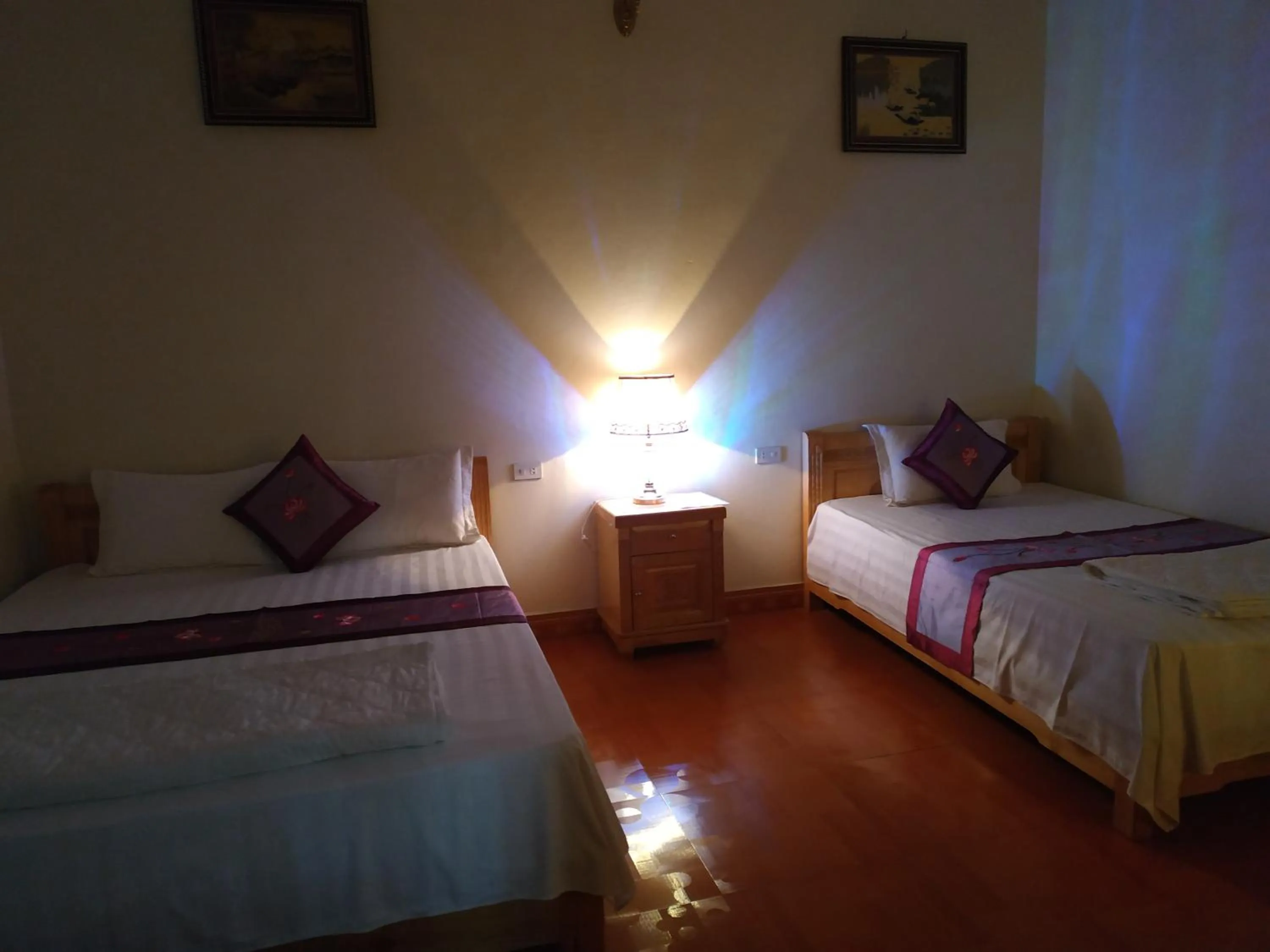 Bed in Tam Coc Smile Homestay