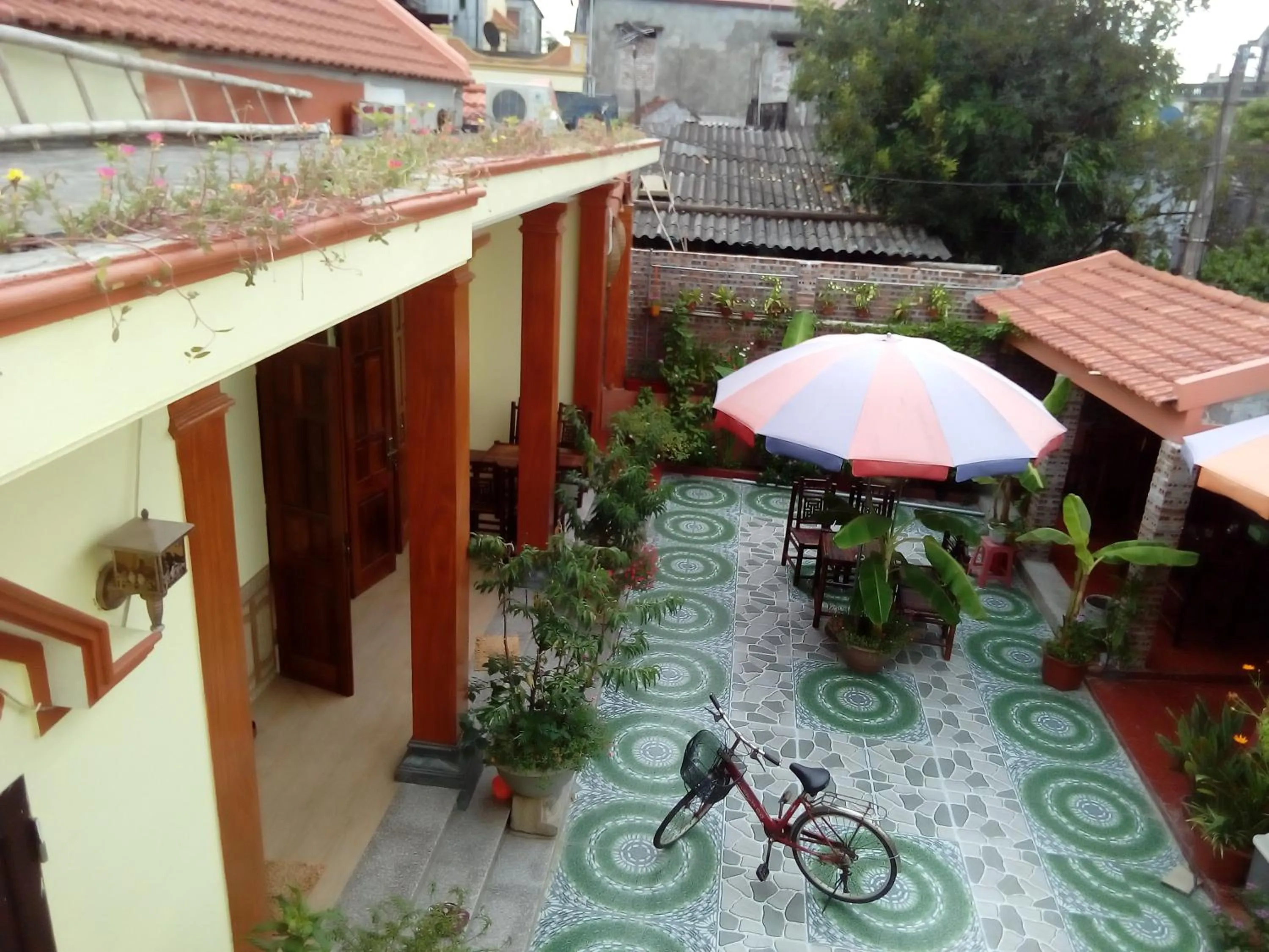 Bird's eye view in Tam Coc Smile Homestay