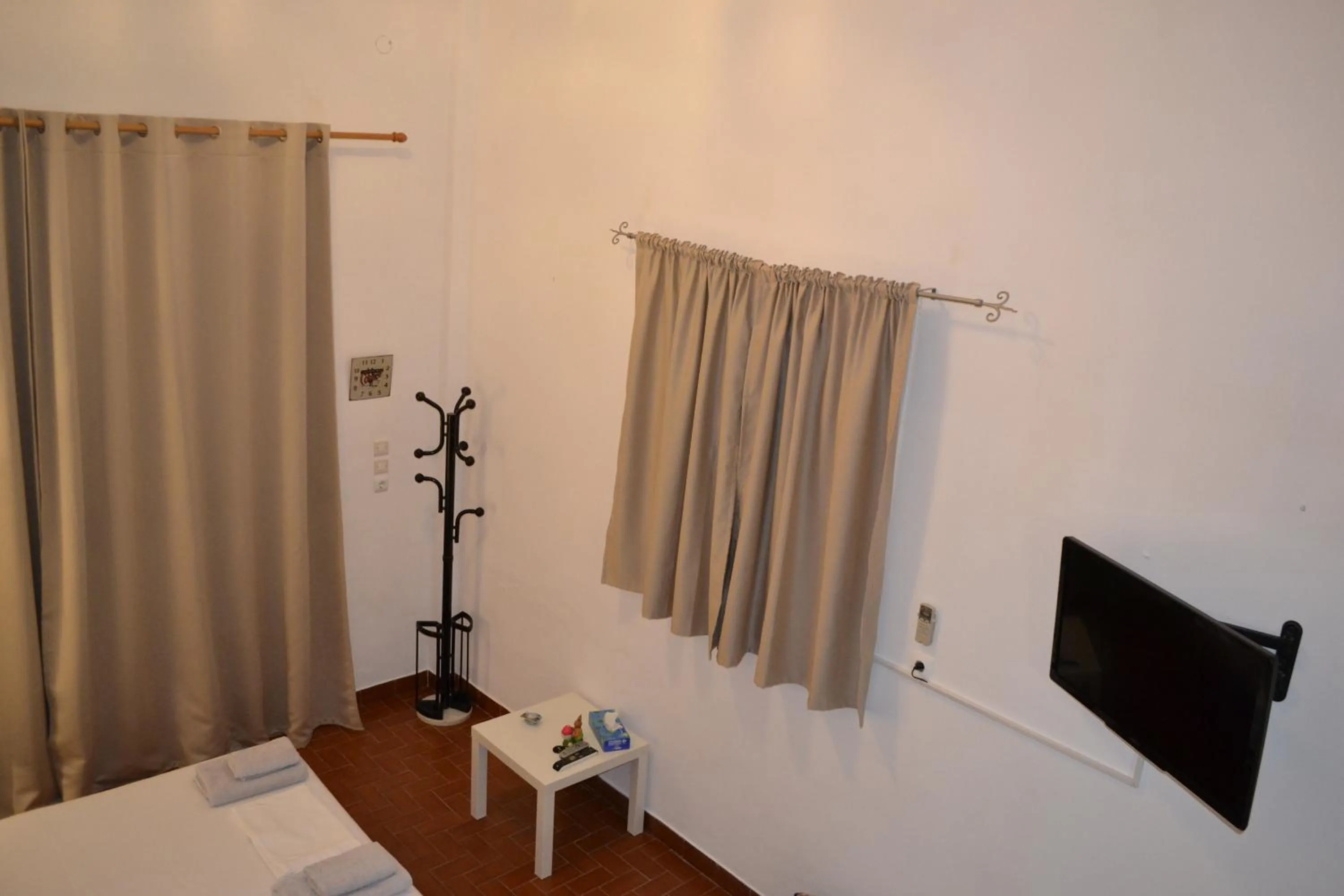 Bed in Artemis Suites