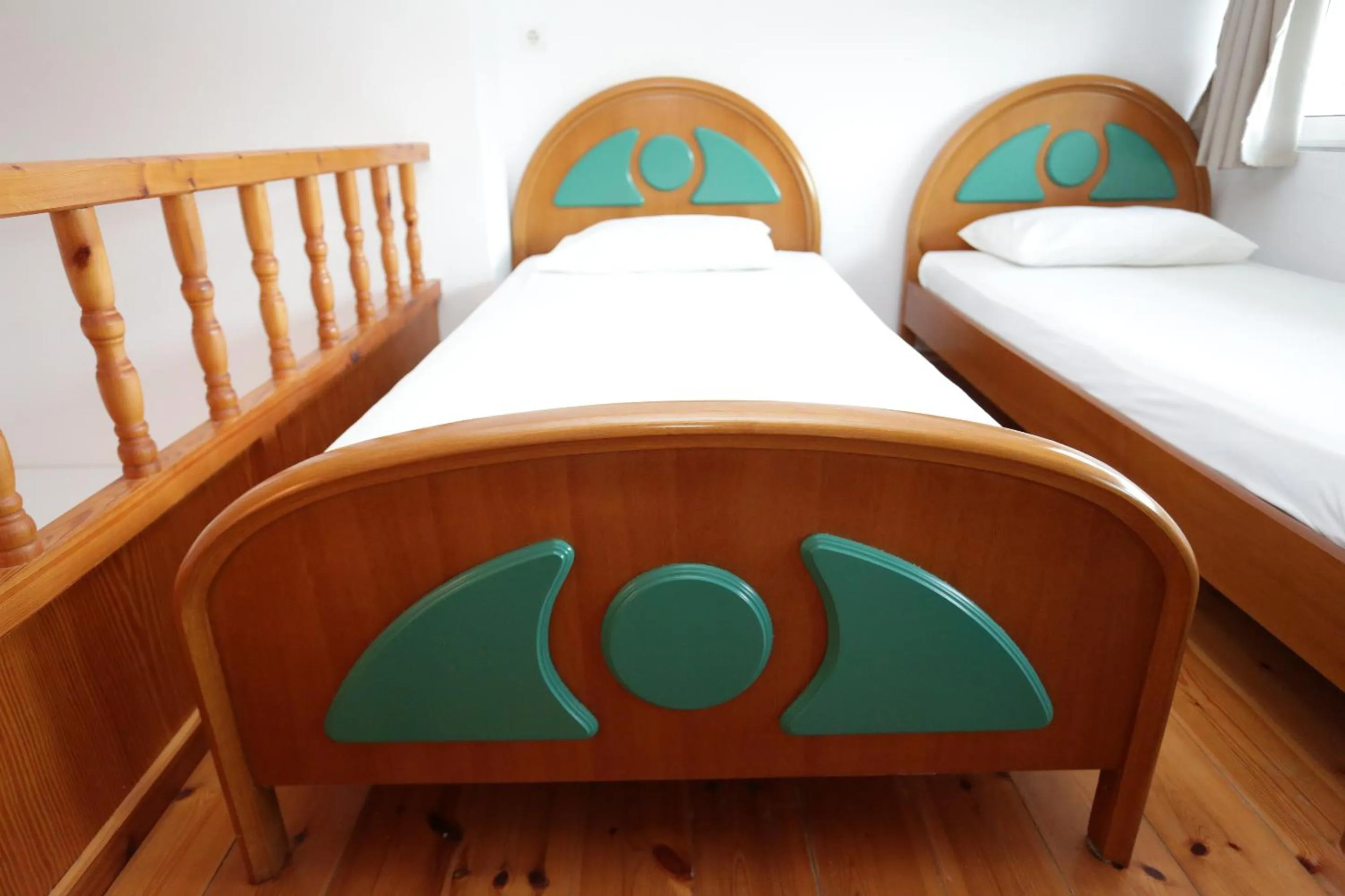 Bed in Artemis Suites