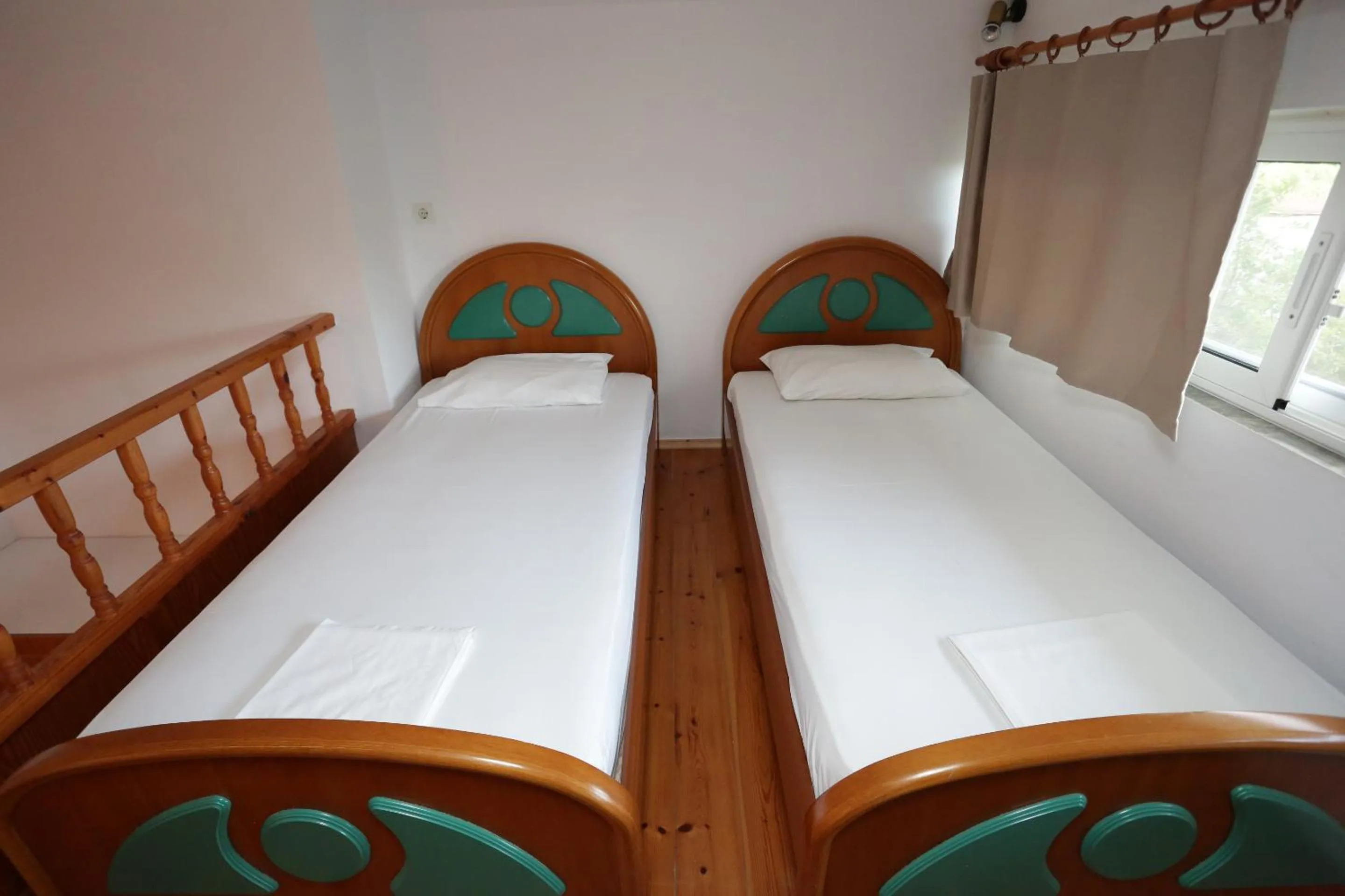 Bed in Artemis Suites