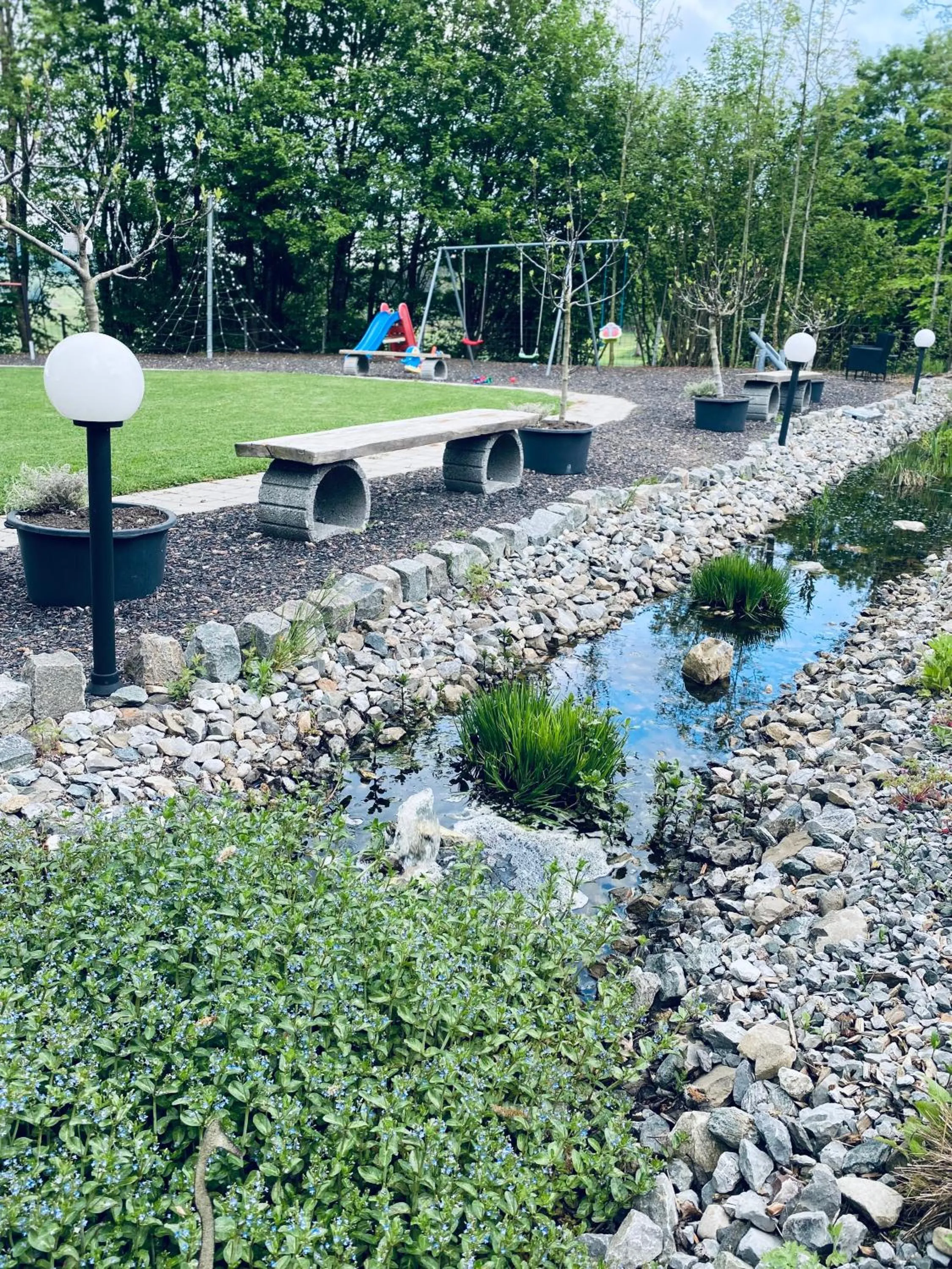 Children play ground in Landhotel Zerlaut