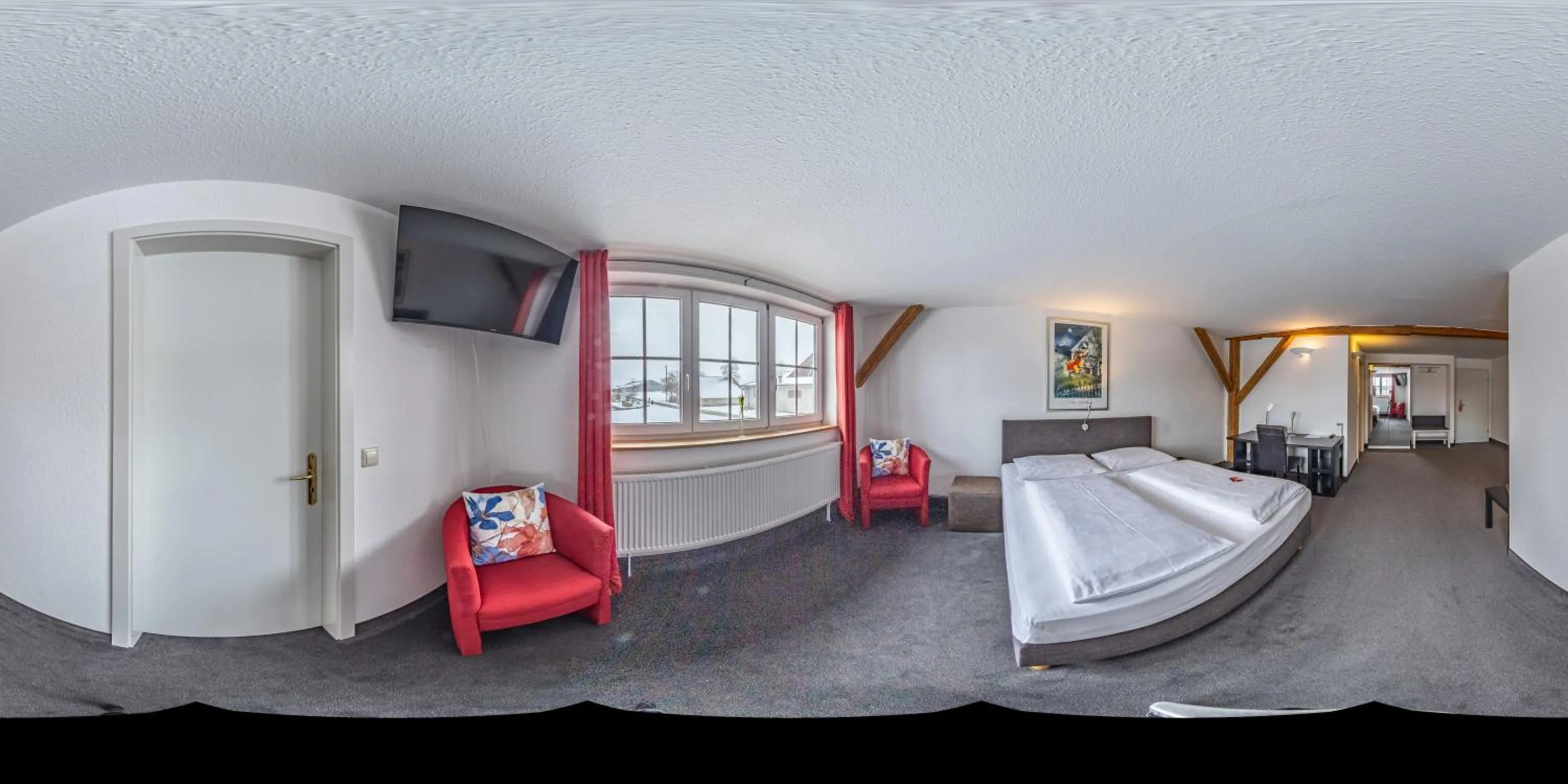 Bedroom, Bed in Landhotel Zerlaut