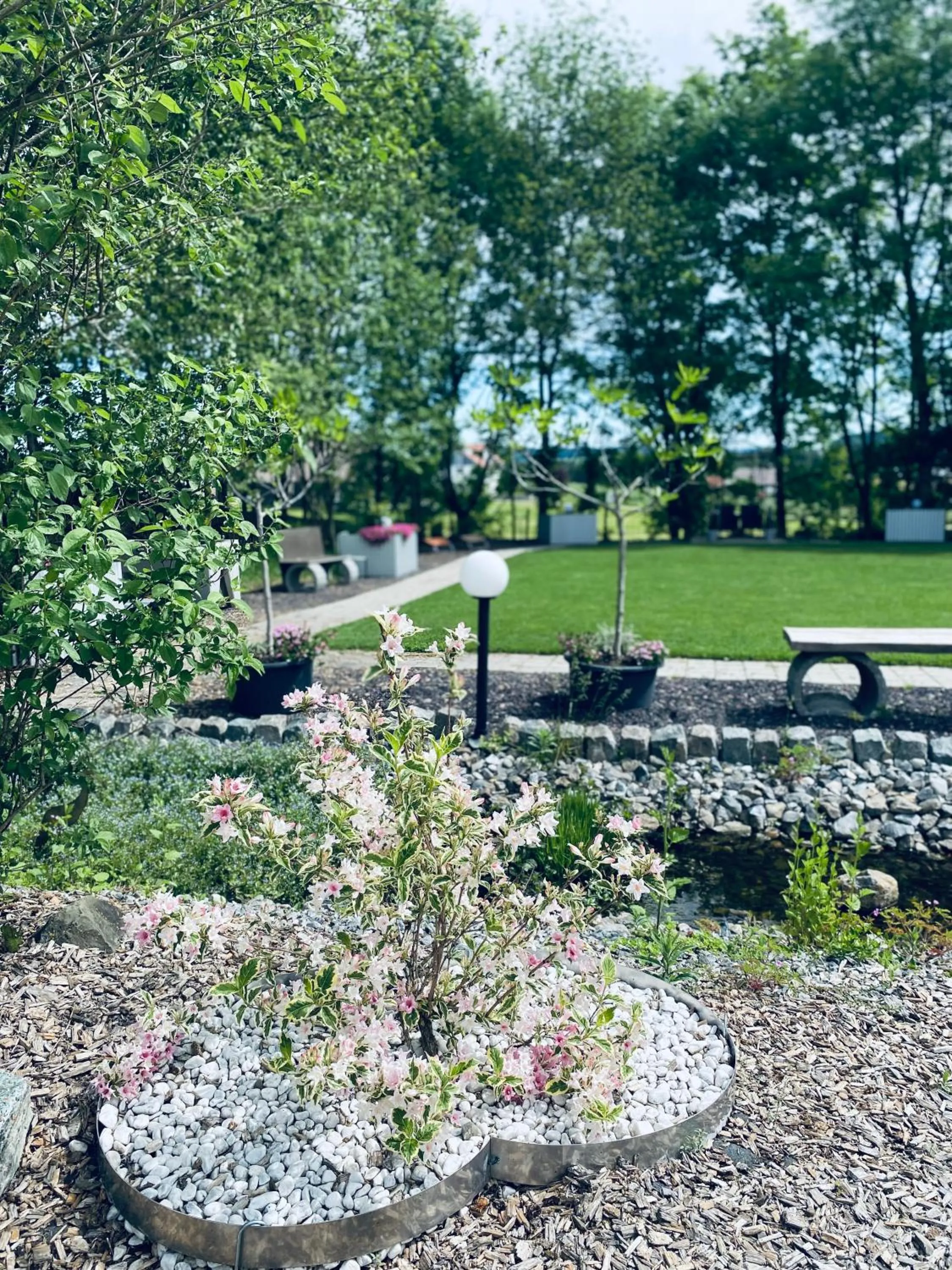Garden in Landhotel Zerlaut