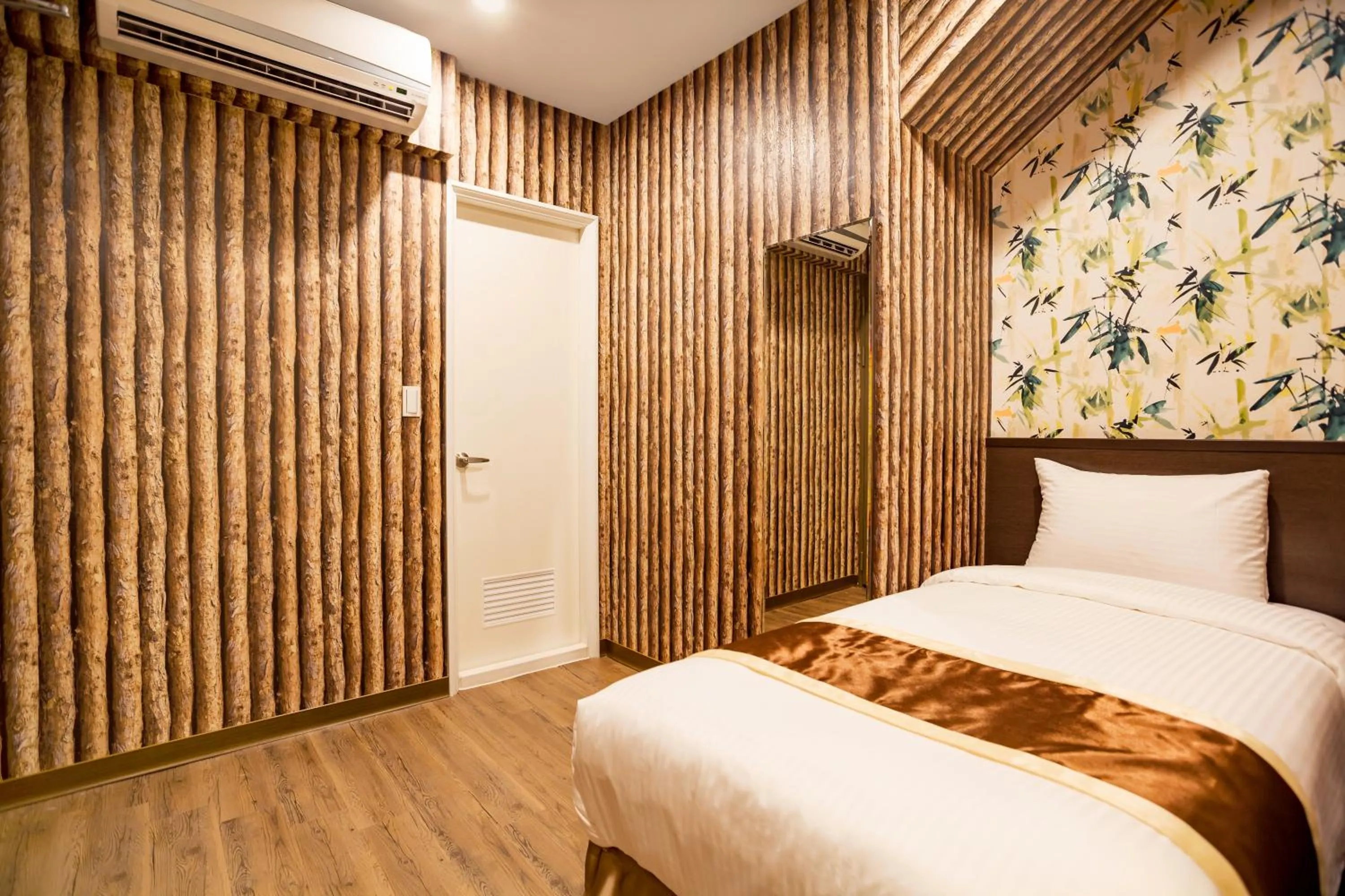 Decorative detail, Bed in A Ace Hotel