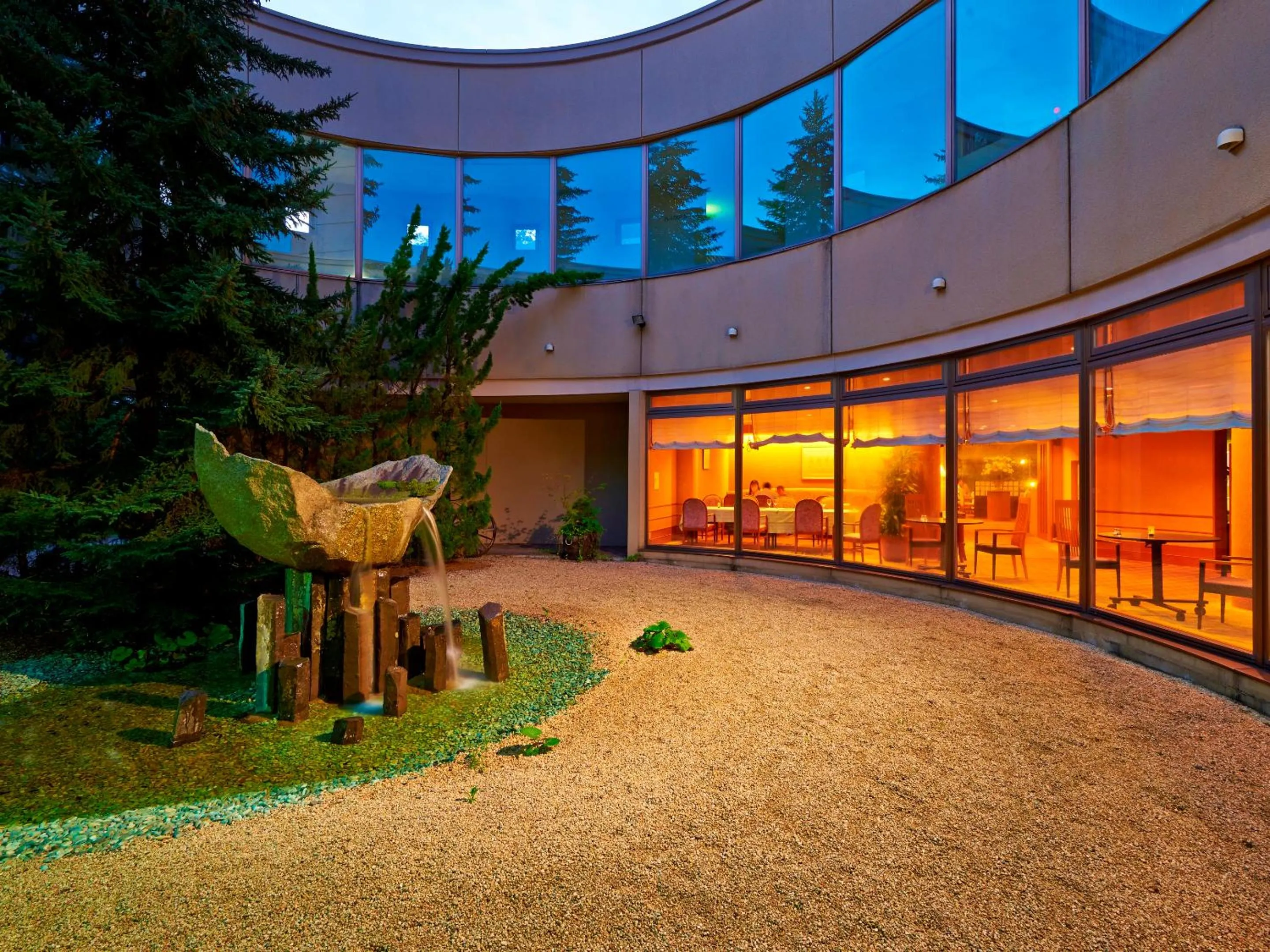 Garden in Hotel Kazuno