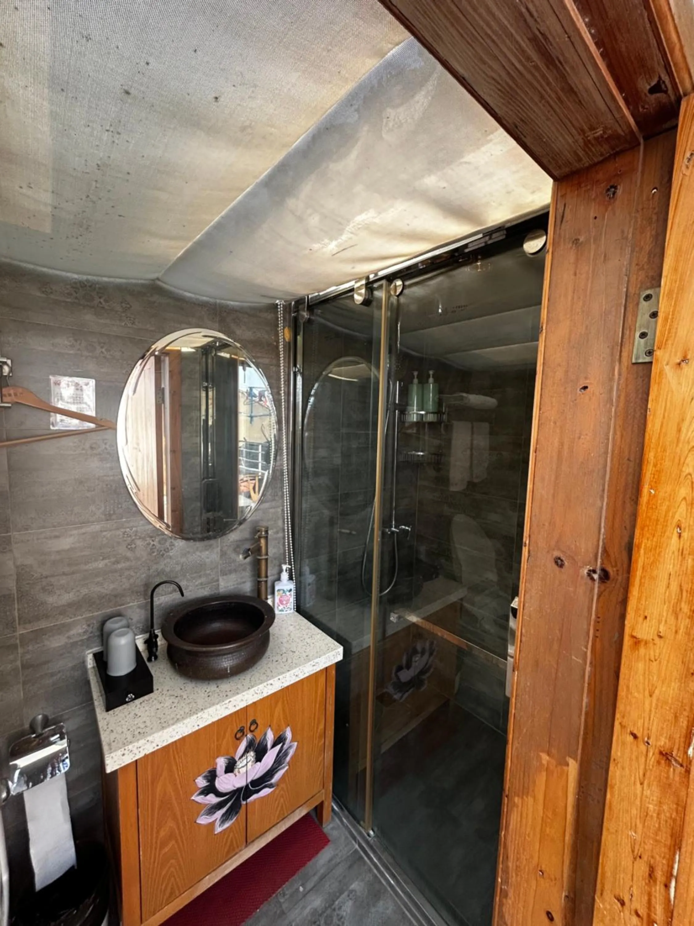 Toilet in Tongli Begonia Flowers Guesthouse