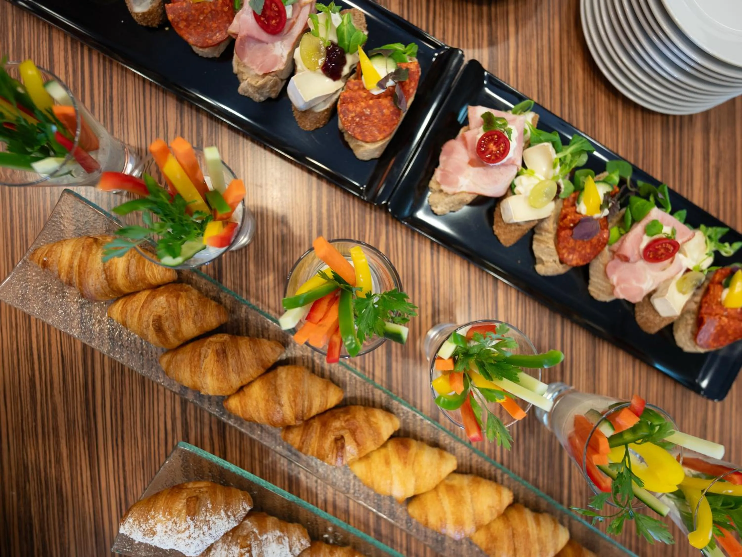 Food and drinks in Abacus Business & Wellness Hotel