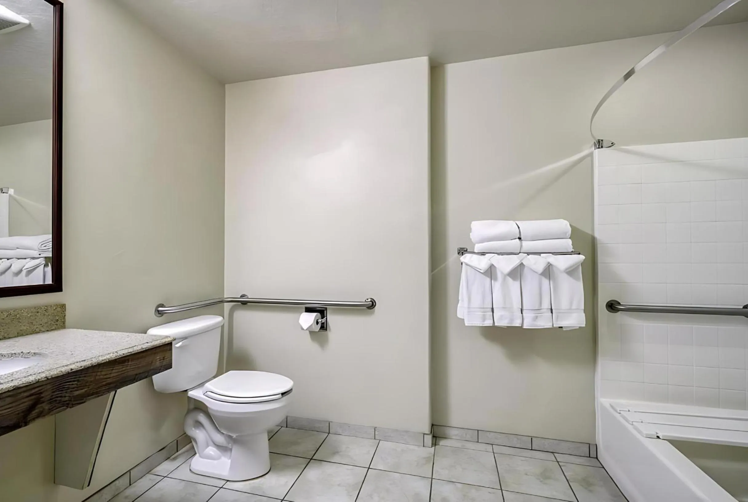 Shower in Yellowstone Park Hotel