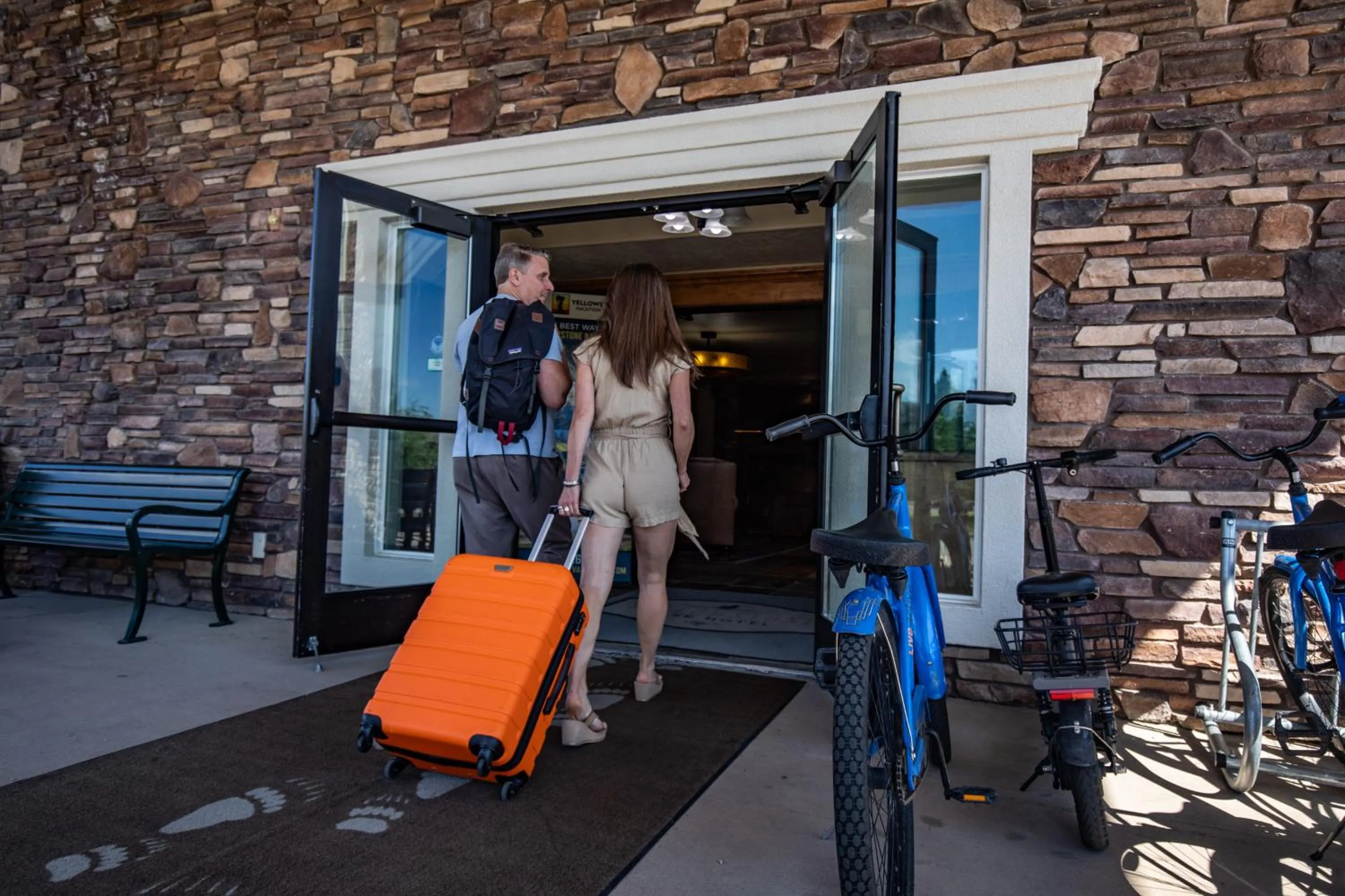 Property building in Yellowstone Park Hotel