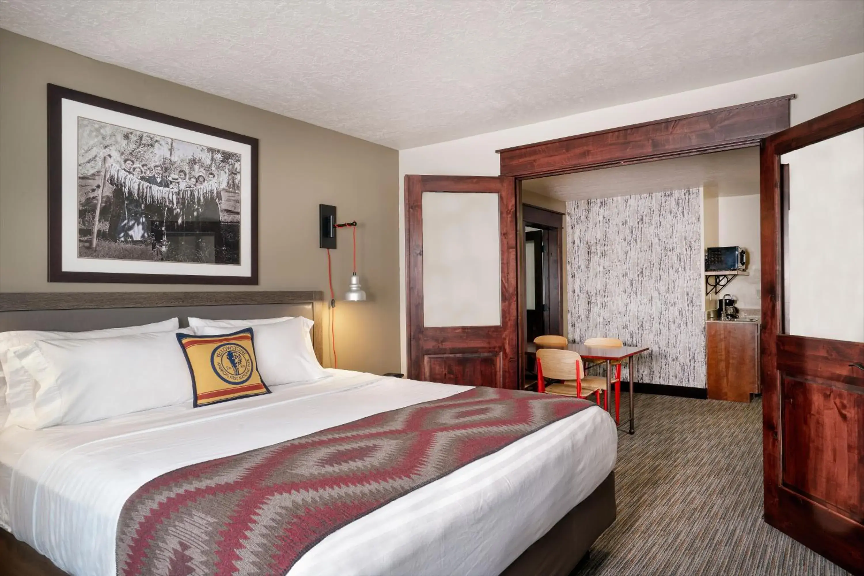 King Room in Yellowstone Park Hotel King Room in Yellowstone Park Hotel