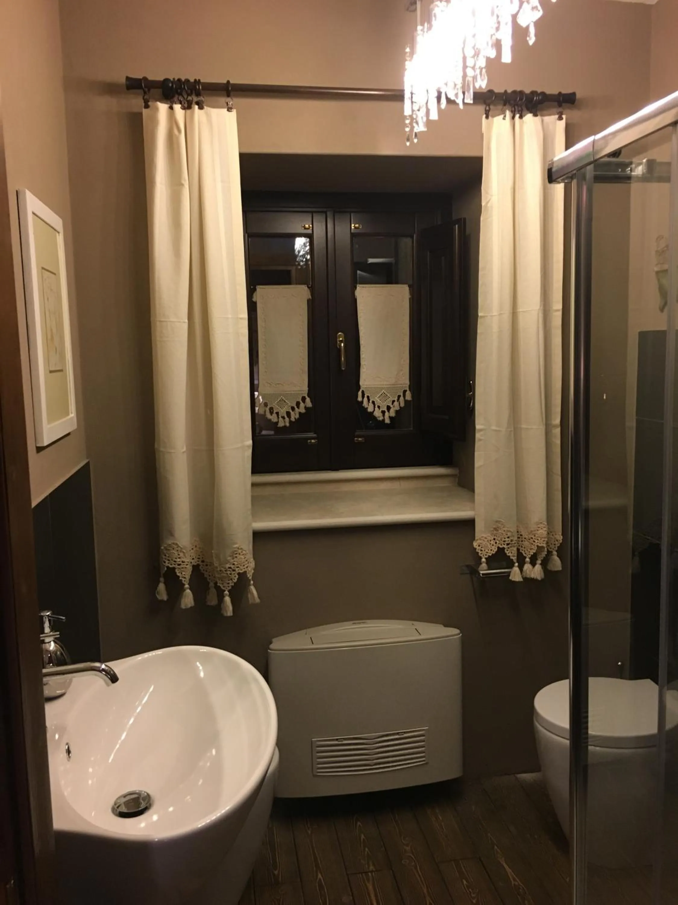 Shower in B&B Santapau Charme Living