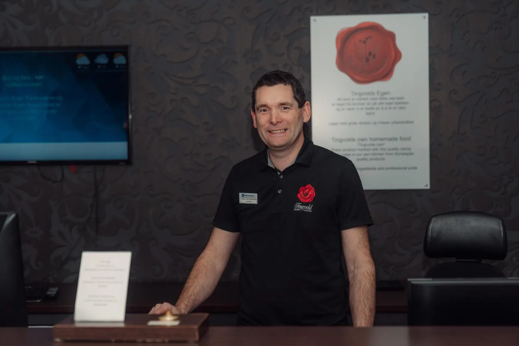 Staff in Best Western Tingvold Park Hotel